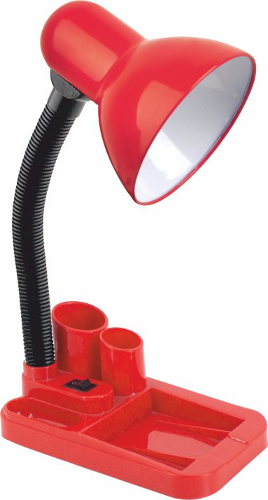 Офисная настольная лампа Leek LE061402-0055, цвет красный