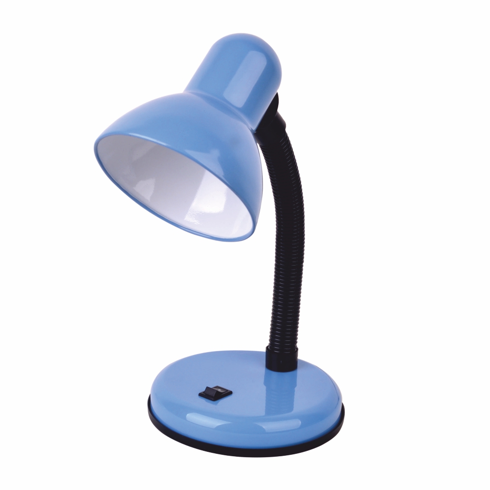 Офисная настольная лампа Leek TL-203 LE061402-0074, цвет голубой - фото 1