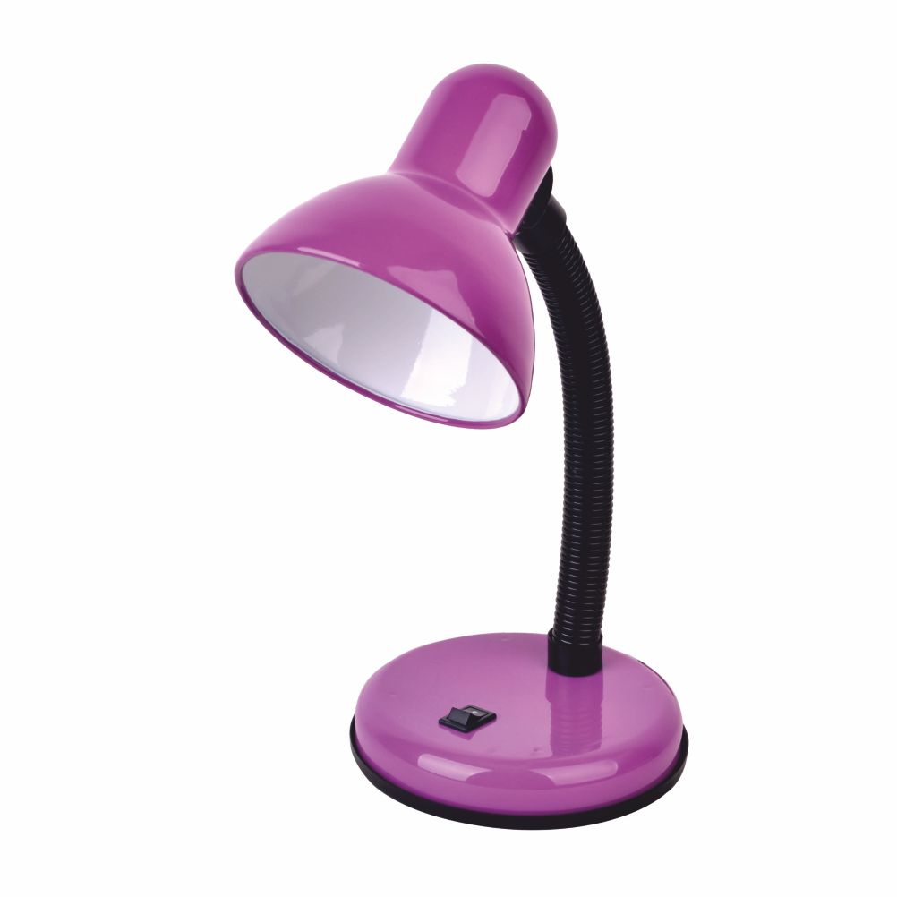 Офисная настольная лампа Leek TL-203 LE061402-0076, цвет фиолетовый