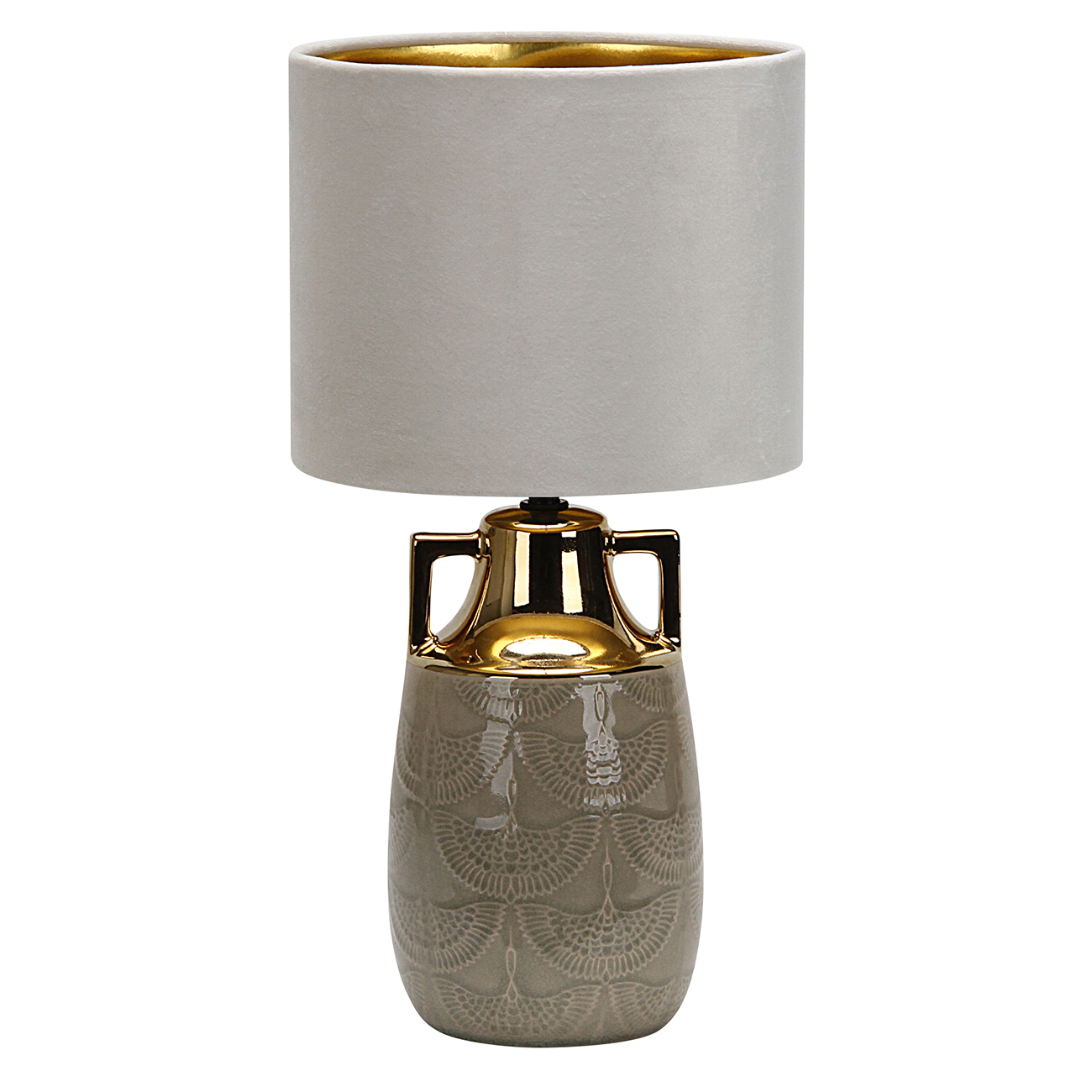 Декоративная настольная лампа Escada ATHENA 10201/L Beige, цвет золотистый;белый 10201/L Beige - фото 1