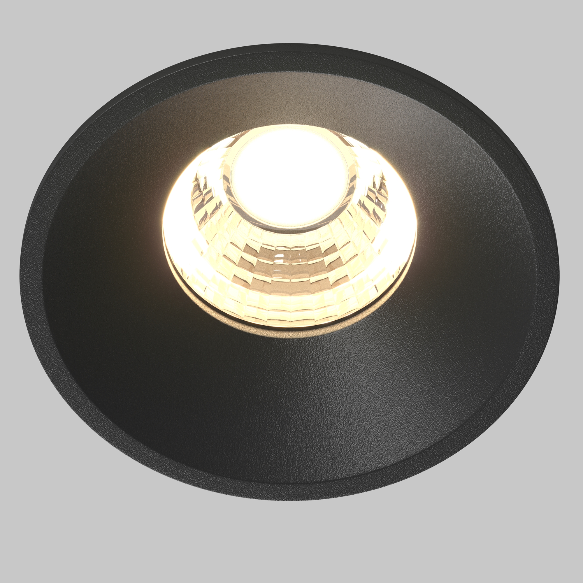 Встраиваемый светильник Maytoni ROUND DL058-7W3K-B, цвет чёрный - фото 2