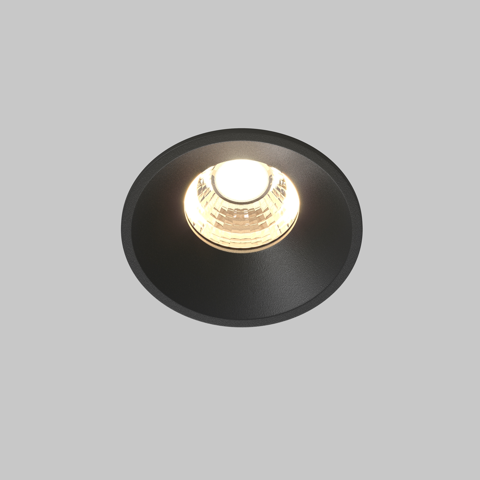 Встраиваемый светильник Maytoni ROUND DL058-7W3K-B, цвет чёрный - фото 3
