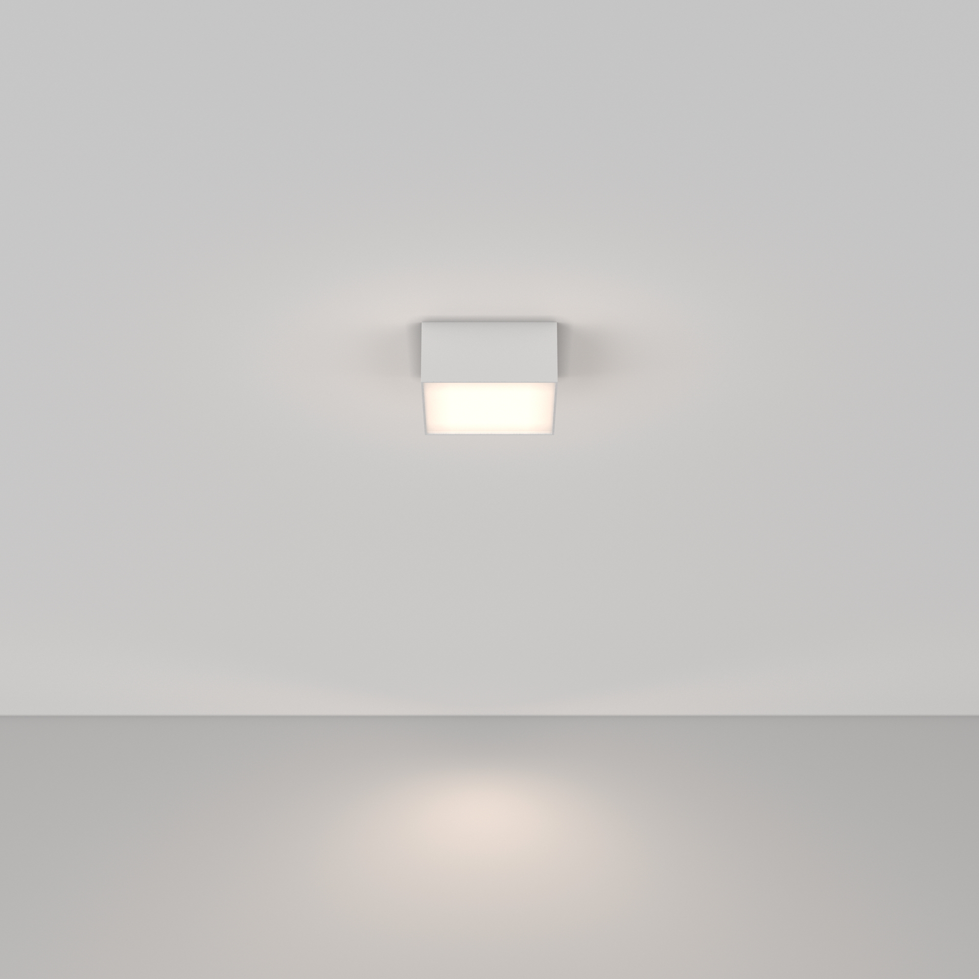 Потолочный светильник Maytoni ZON C032CL-12W4K-SQ-W, цвет белый - фото 3