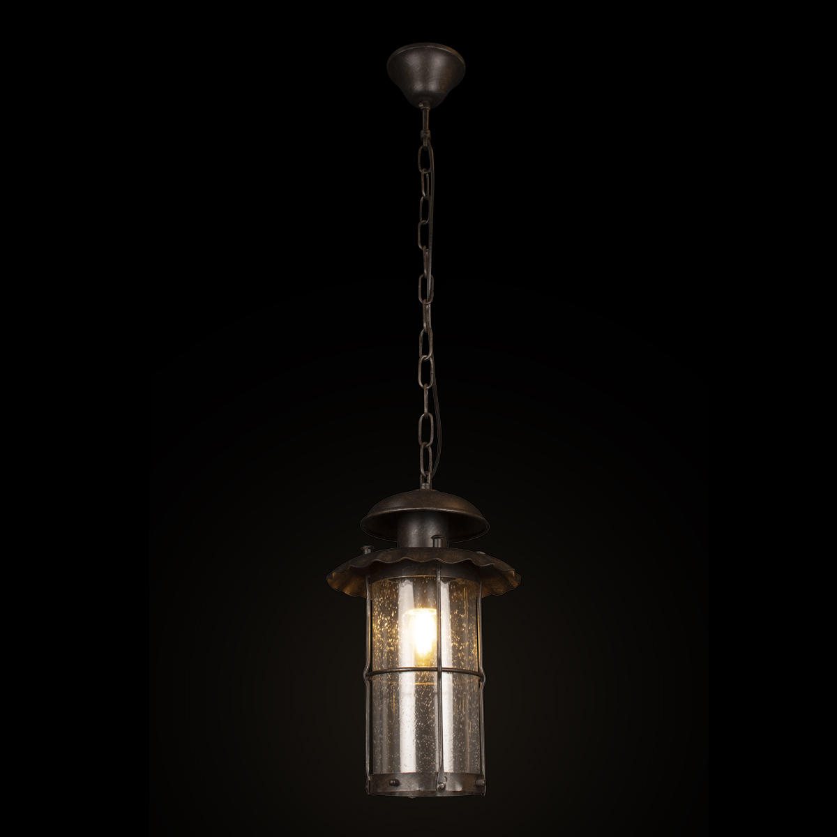 Уличный подвесной светильник Loft It PALERMO 100015P, цвет прозрачный;коричневый - фото 4