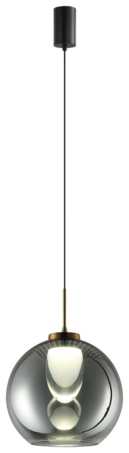 Подвесной светильник Velante 265-026-01, цвет серый - фото 1