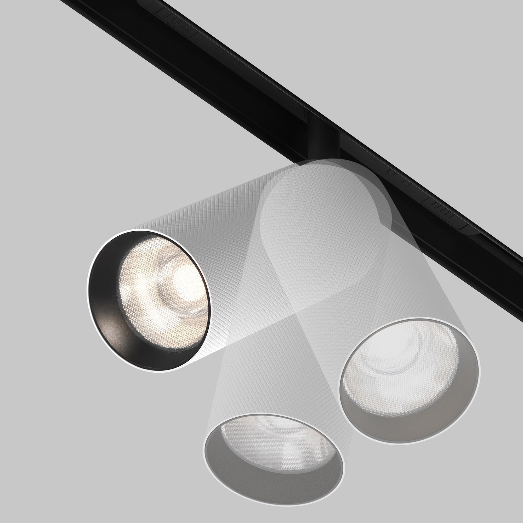 Магнитный трековый светильник Maytoni ARTISAN TR097-2-12W4K-M-BW, цвет чёрный;белый - фото 5