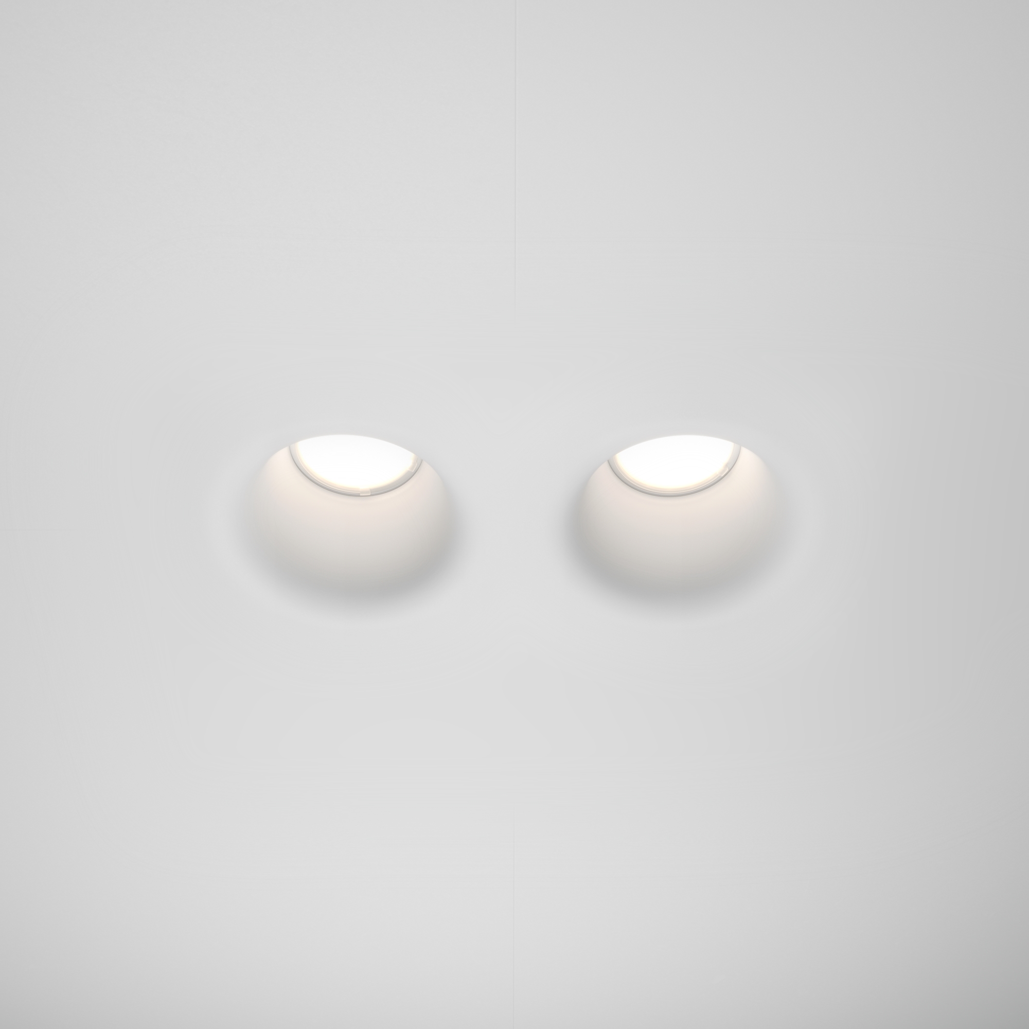 Точечный встраиваемый светильник Maytoni GYPS MODERN DL002-DW-02-W, цвет белый - фото 3