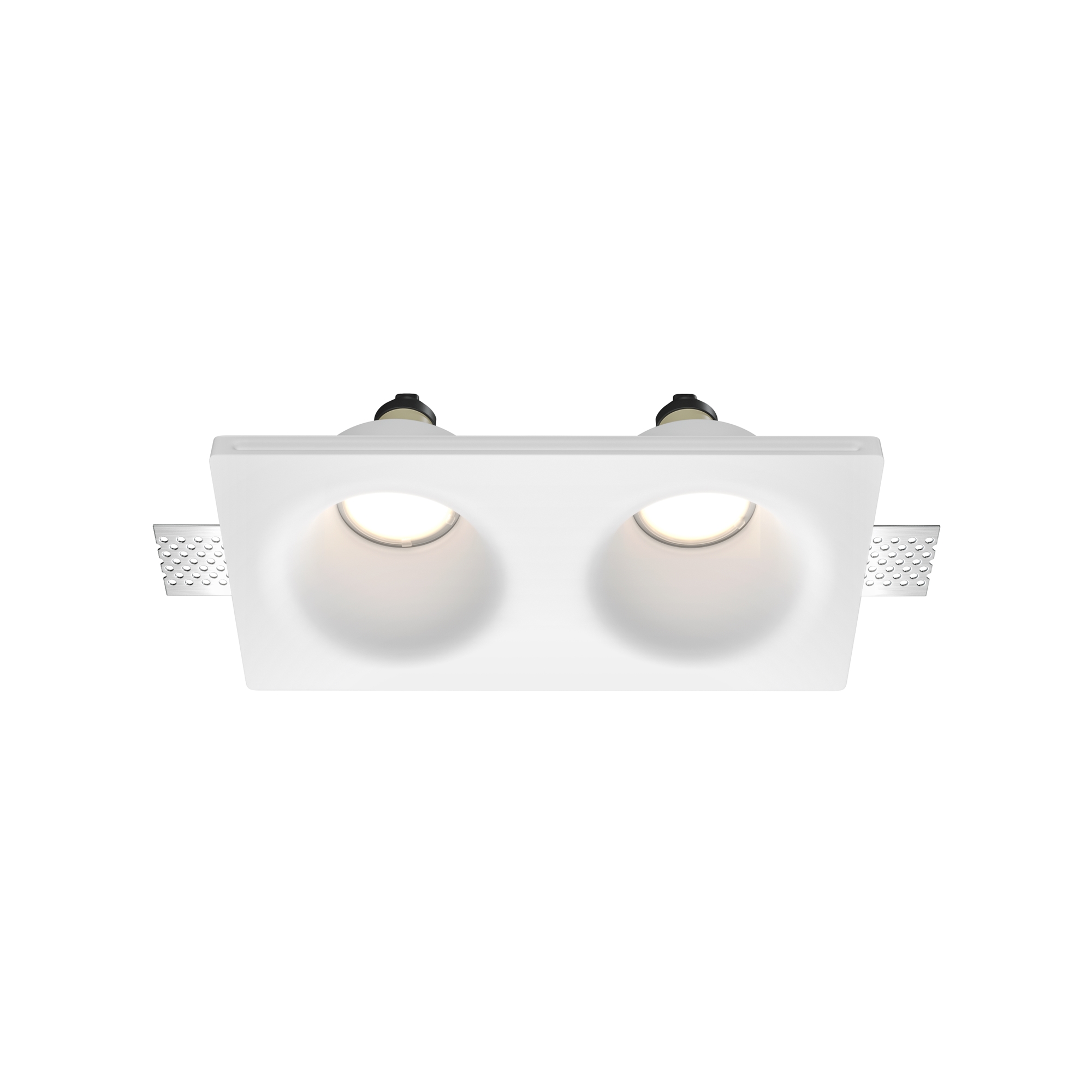 Точечный встраиваемый светильник Maytoni GYPS MODERN DL002-DW-02-W, цвет белый - фото 1