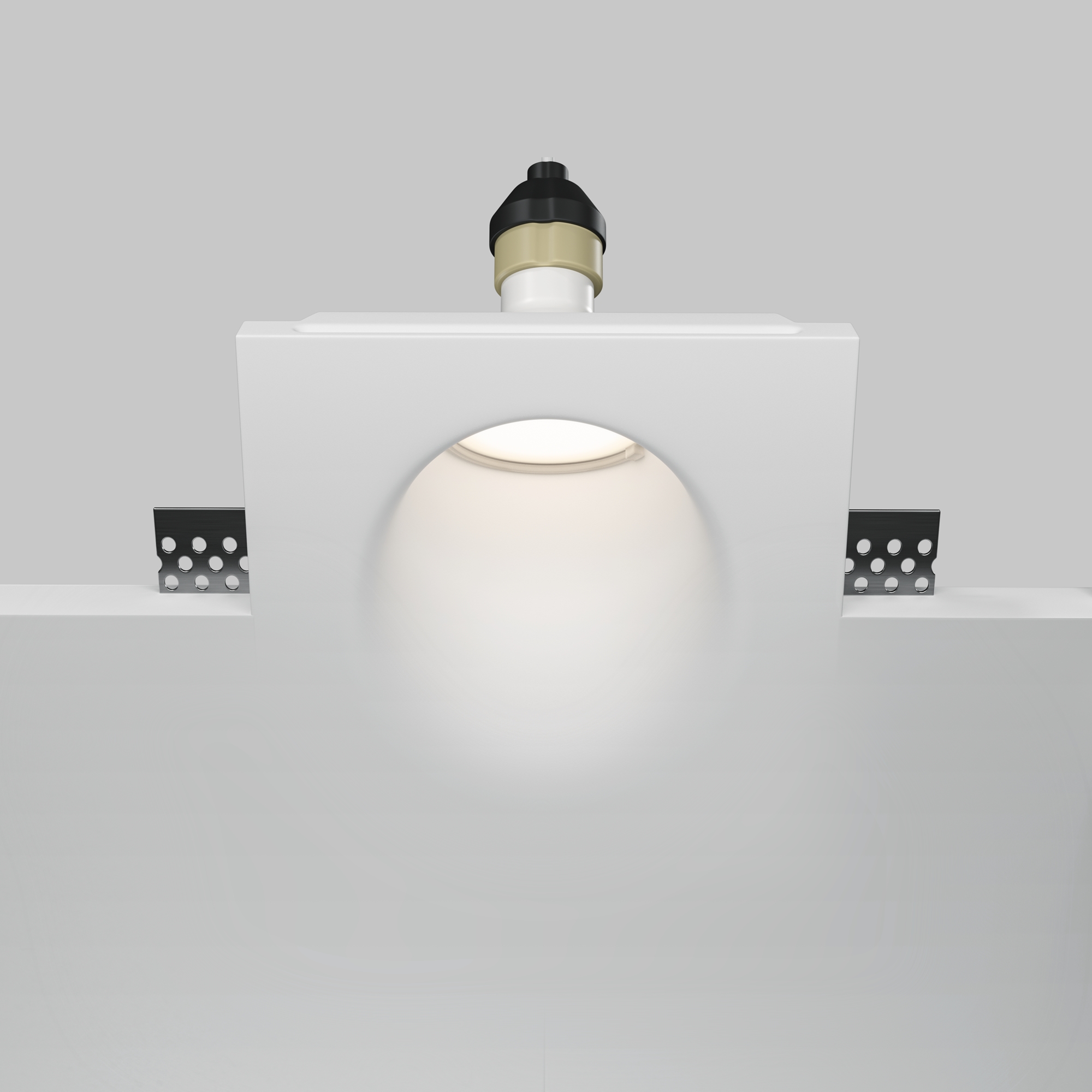 Точечный встраиваемый светильник Maytoni GYPS MODERN DL001-WW-01-W, цвет белый - фото 4