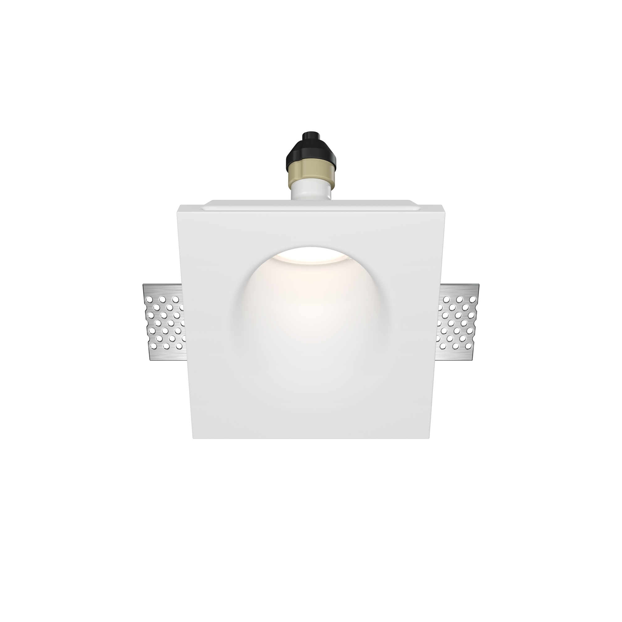 Точечный встраиваемый светильник Maytoni GYPS MODERN DL001-WW-01-W, цвет белый - фото 1