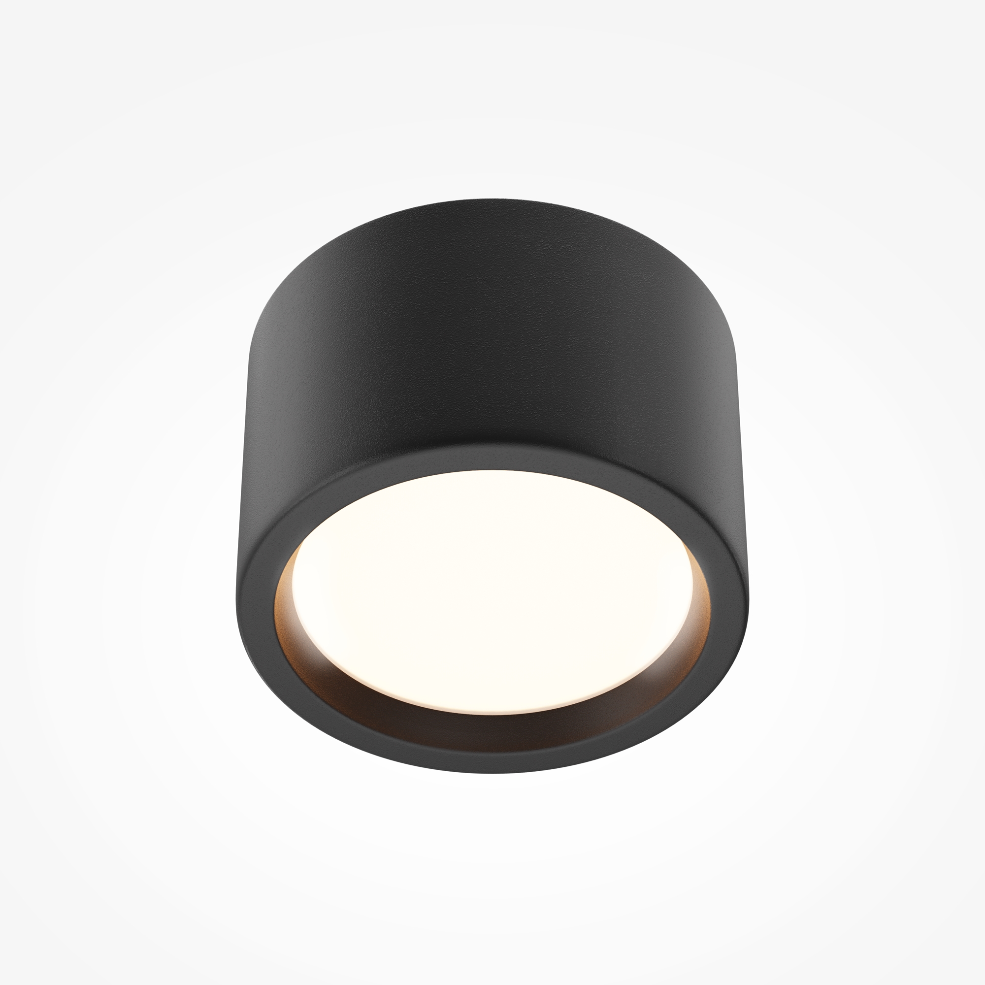 Точечный накладной светильник Maytoni HYDRA C090CL-10W3K-B, цвет чёрный - фото 3