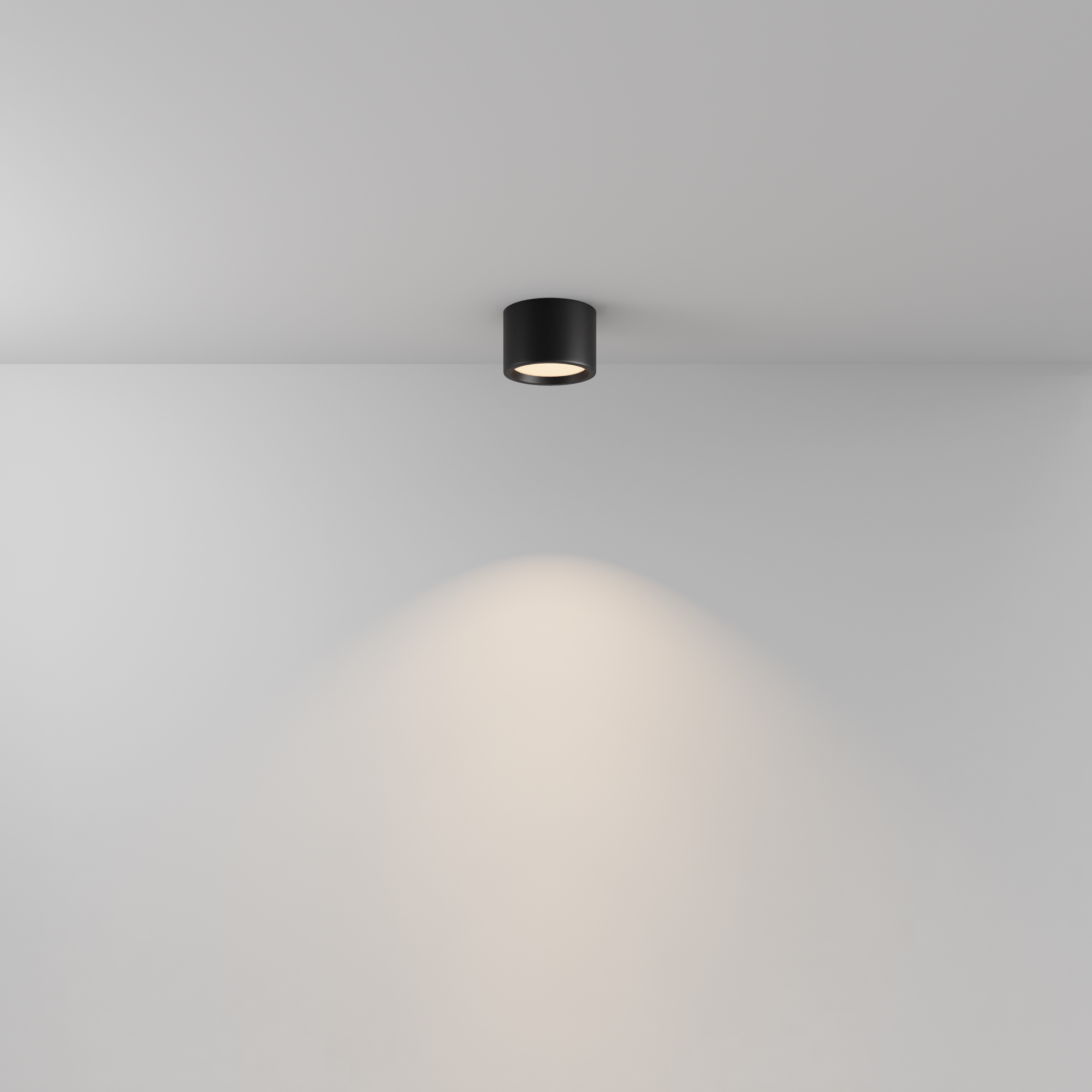 Точечный накладной светильник Maytoni HYDRA C090CL-10W3K-B, цвет чёрный - фото 4