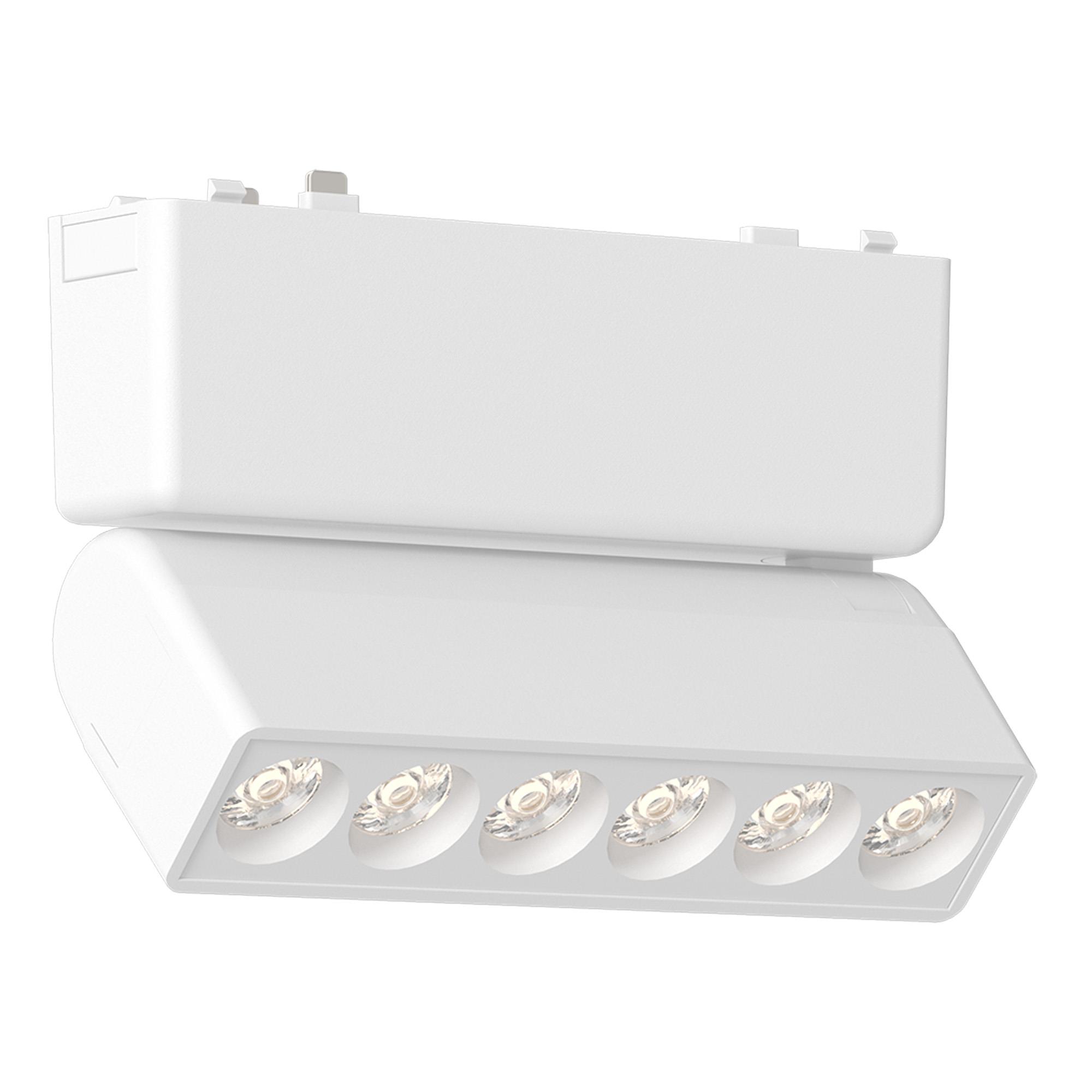 Магнитный трековый светильник ST Luce SKYFLAT ST675.536.06, цвет белый;матовый - фото 1