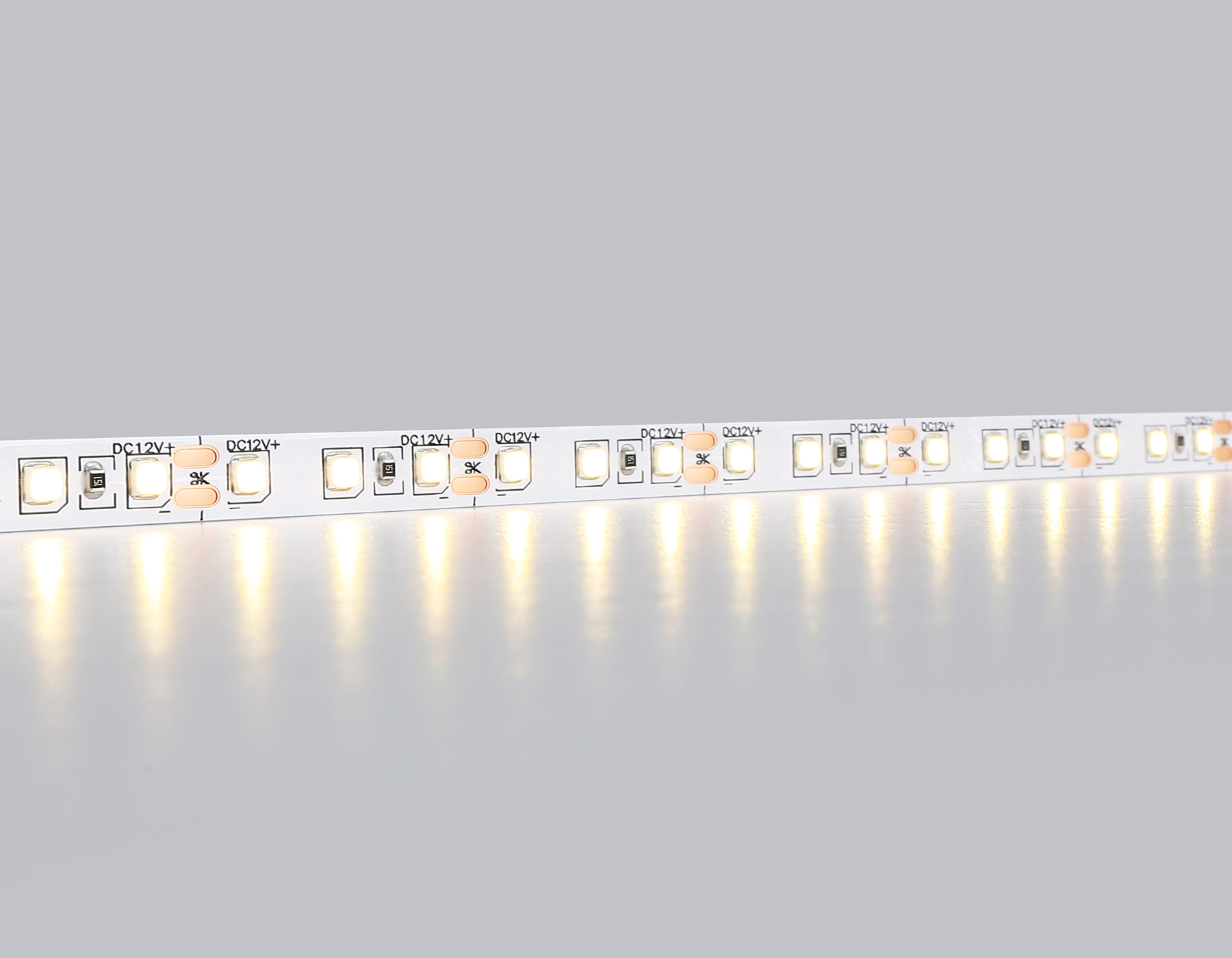 Светодиодная лента LED STRIP 12V 3000K 96 Вт/м 5м Ambrella light GS1101, цвет белый - фото 2