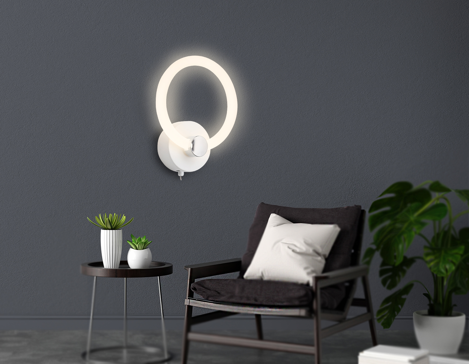 Настенный светильник Ambrella light ORIGINAL FA3849, цвет белый - фото 7