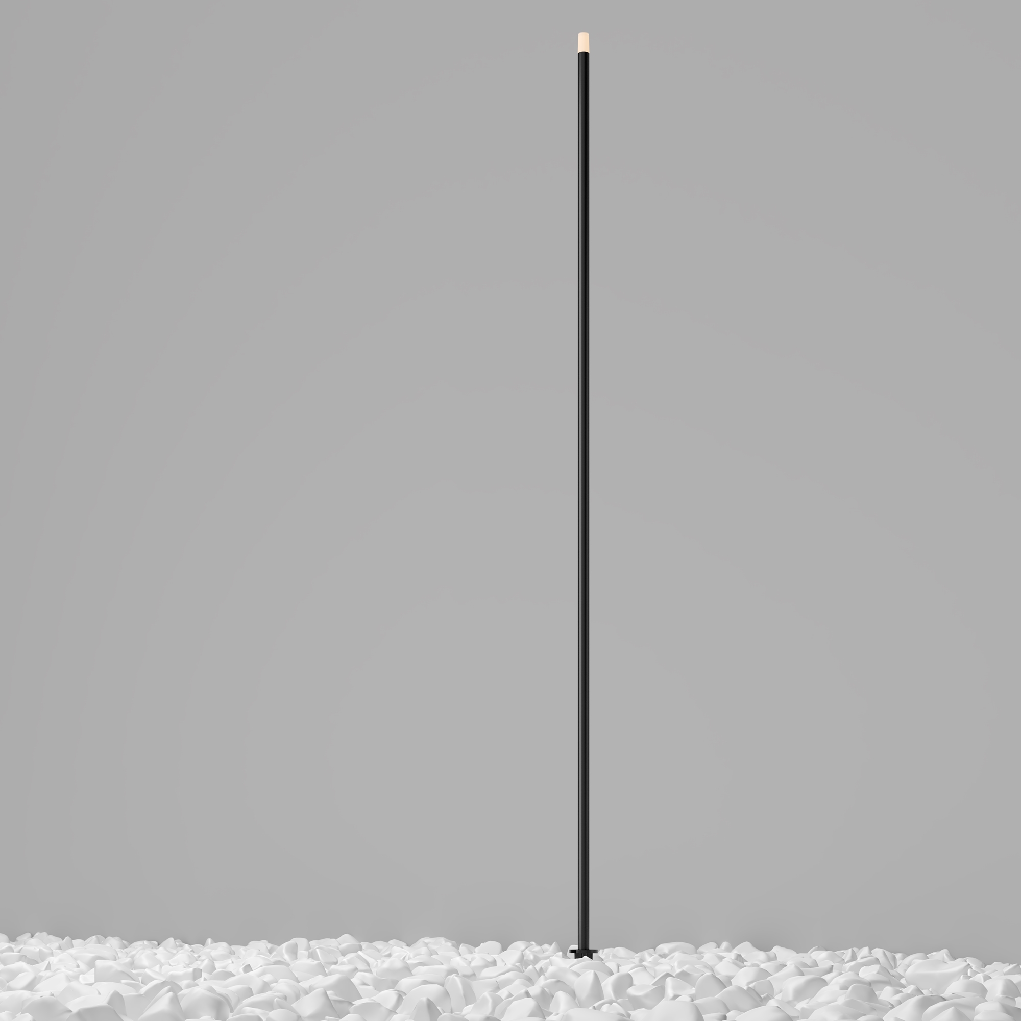 Грунтовый светильник Maytoni SPEAR O441FL-L1GF3K1, цвет серый - фото 3