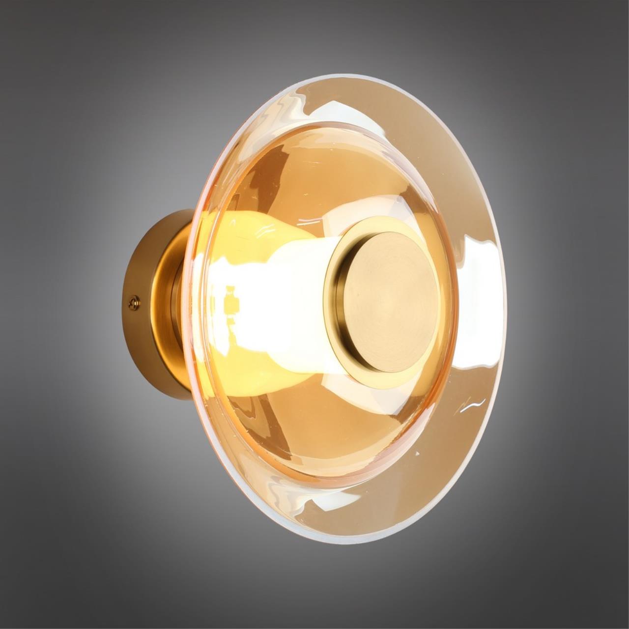 Настенный светильник Aployt STEFA APL.648.01.10, цвет бронза - фото 2