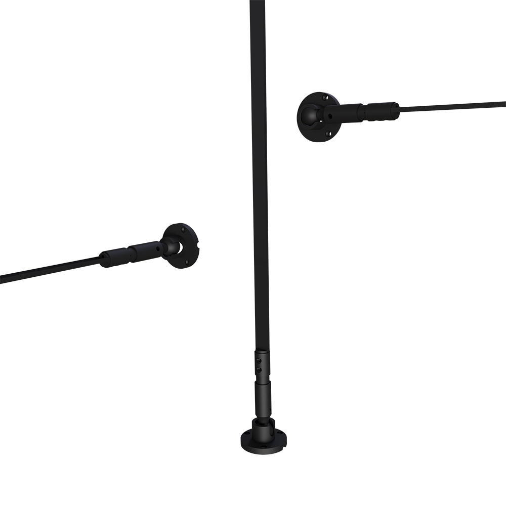 Тросовая система Arte Lamp SKYCROSS A600506-180-4K, цвет чёрный - фото 8