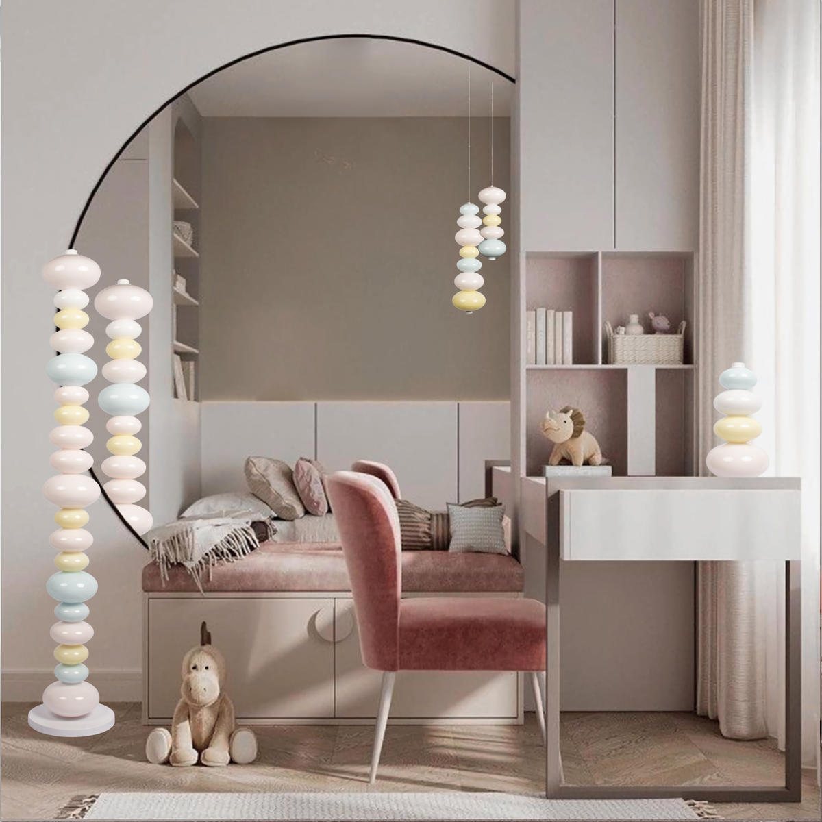 Подвесной светильник Loft It MACAROON 10271P/C, цвет разноцветный - фото 4