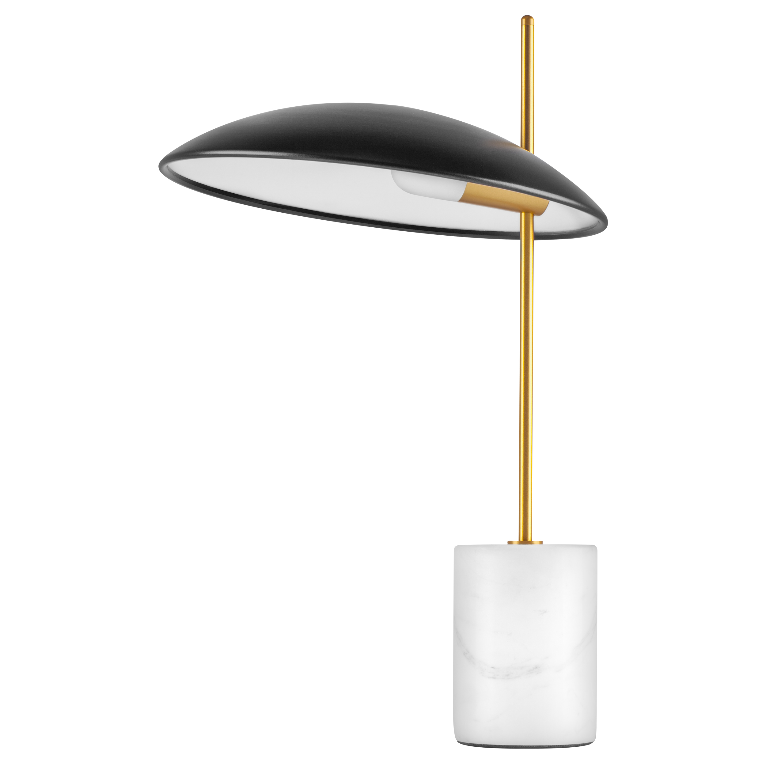 Декоративная настольная лампа Lightstar MARMARA 801917, цвет белый;чёрный - фото 1