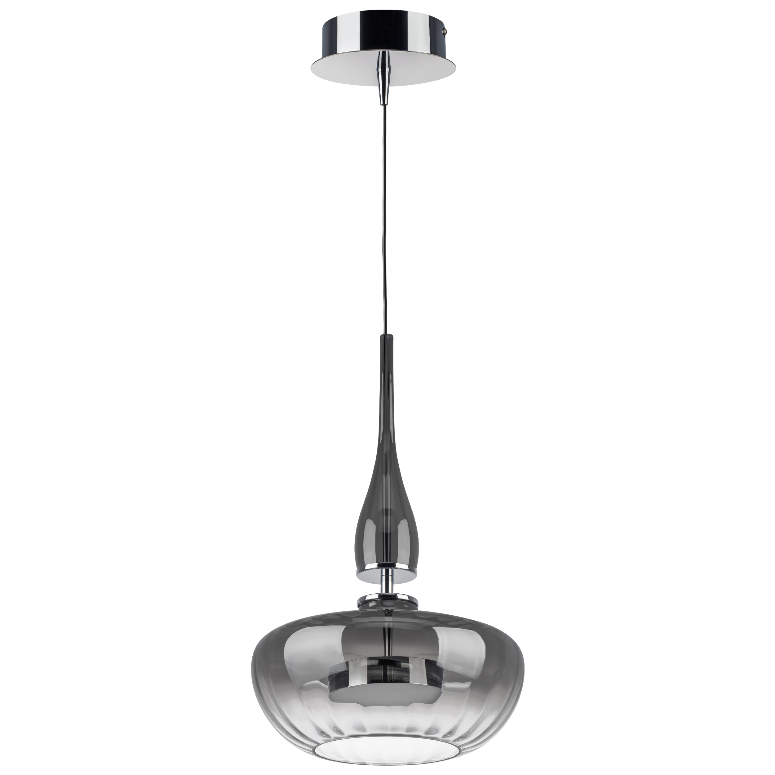 Подвесной светильник Lightstar ASTRA 804401, цвет прозрачный;серый - фото 1