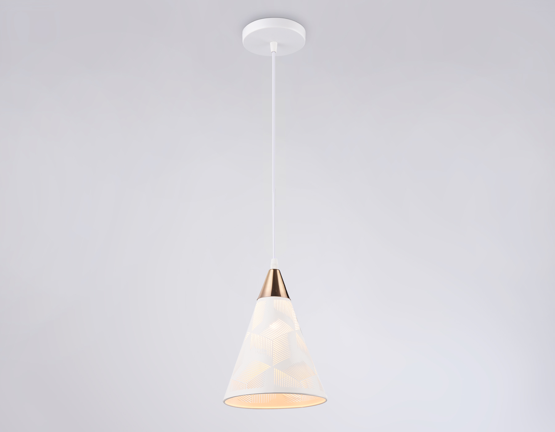 Подвесной светильник Ambrella light LOFT TR8429, цвет белый;золотистый - фото 3