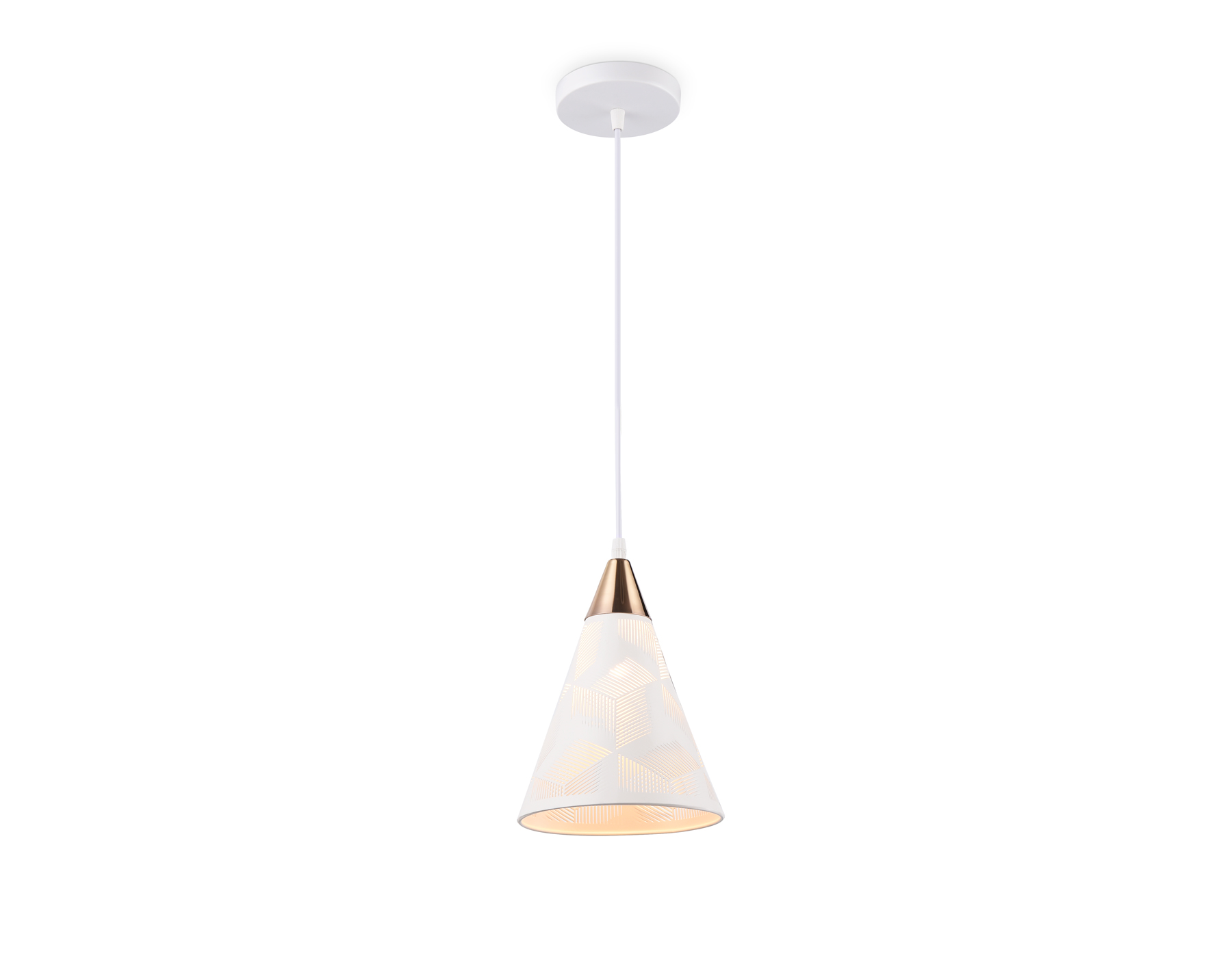 Подвесной светильник Ambrella light LOFT TR8429, цвет белый;золотистый - фото 1