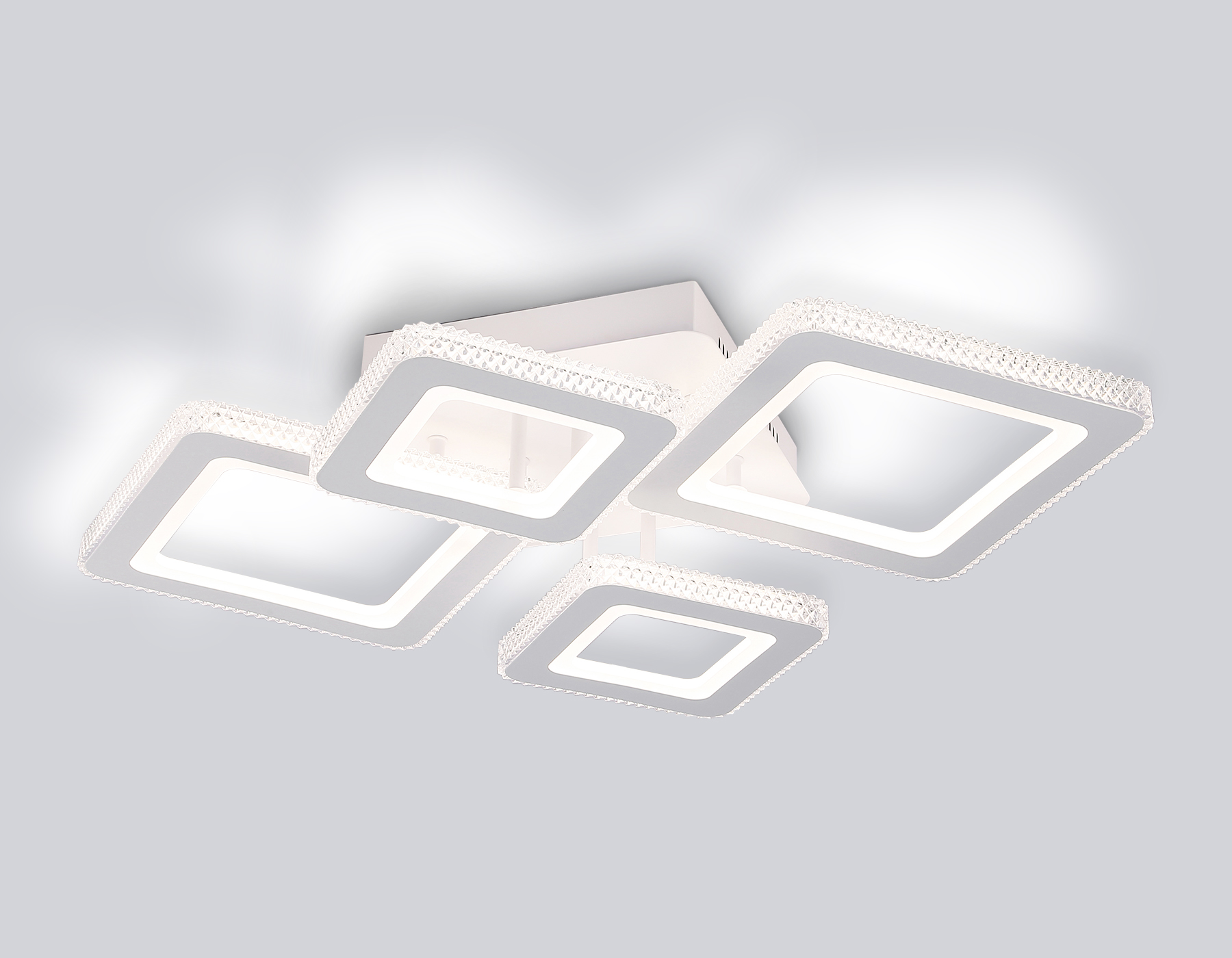 Потолочная люстра Ambrella light ORIGINAL FA8878, цвет белый;прозрачный - фото 7
