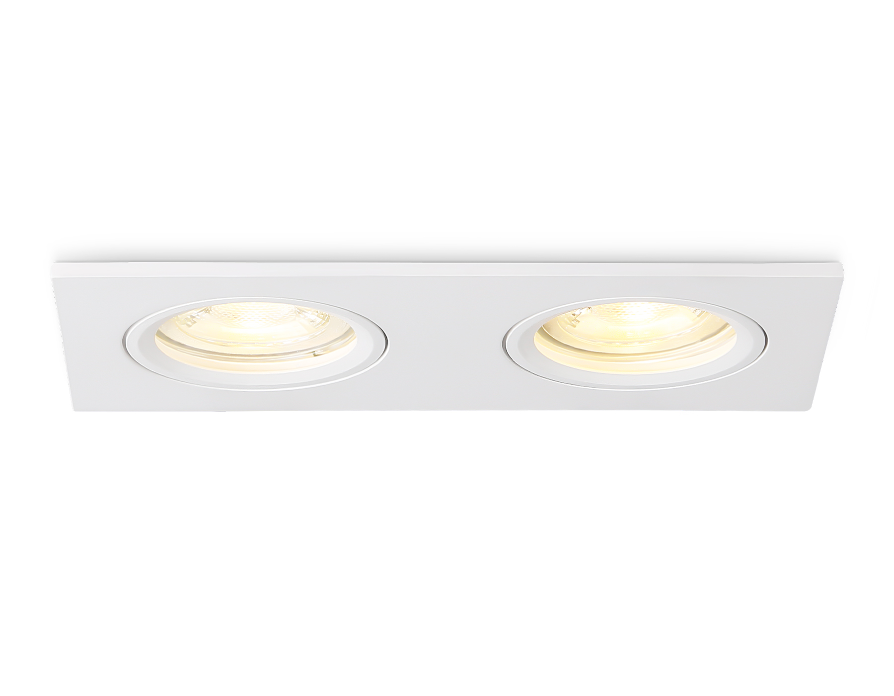 Точечный встраиваемый светильник Ambrella light STANDARD TECH TN102460, цвет белый - фото 1