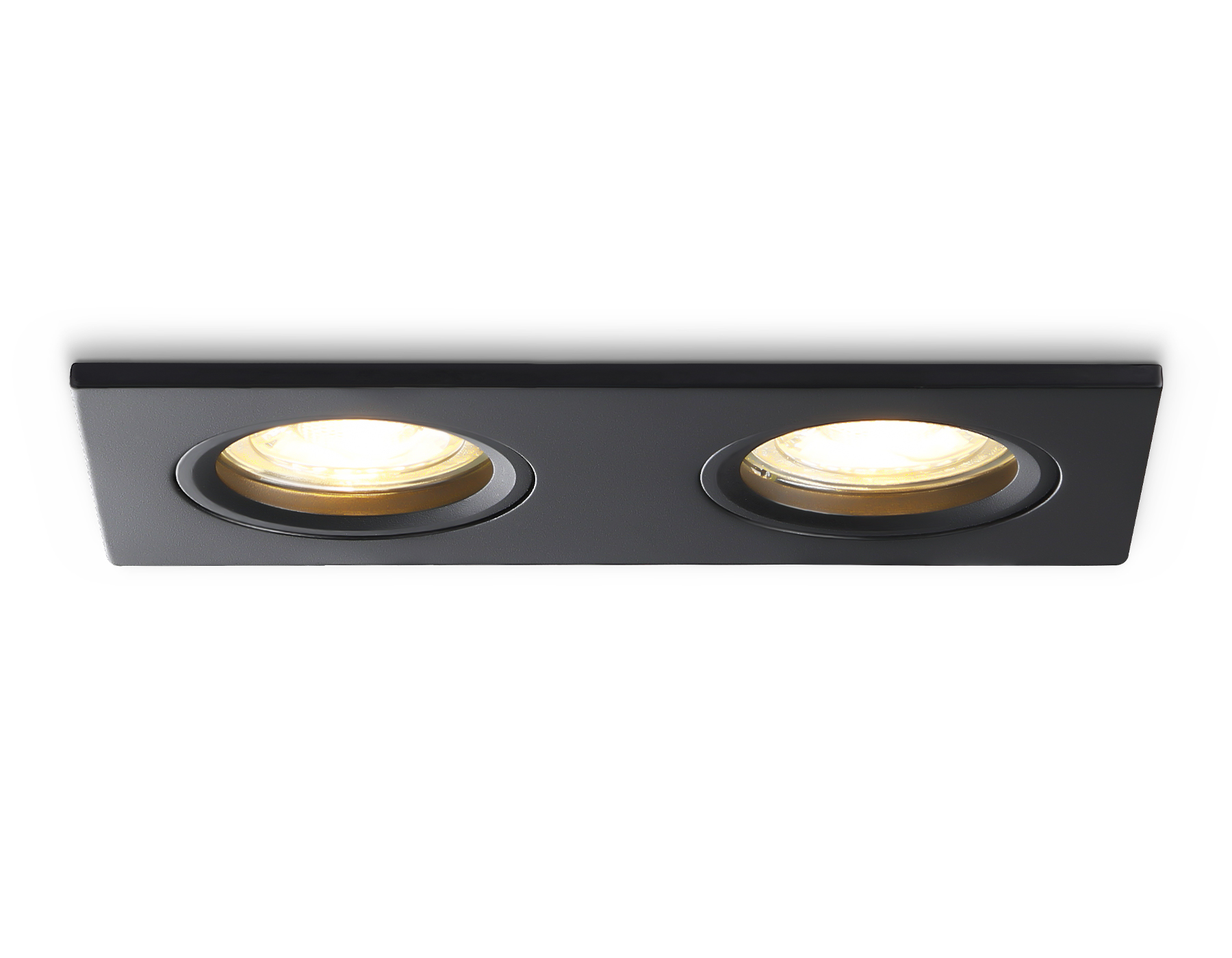 Точечный встраиваемый светильник Ambrella light STANDARD TECH TN102461, цвет чёрный - фото 1