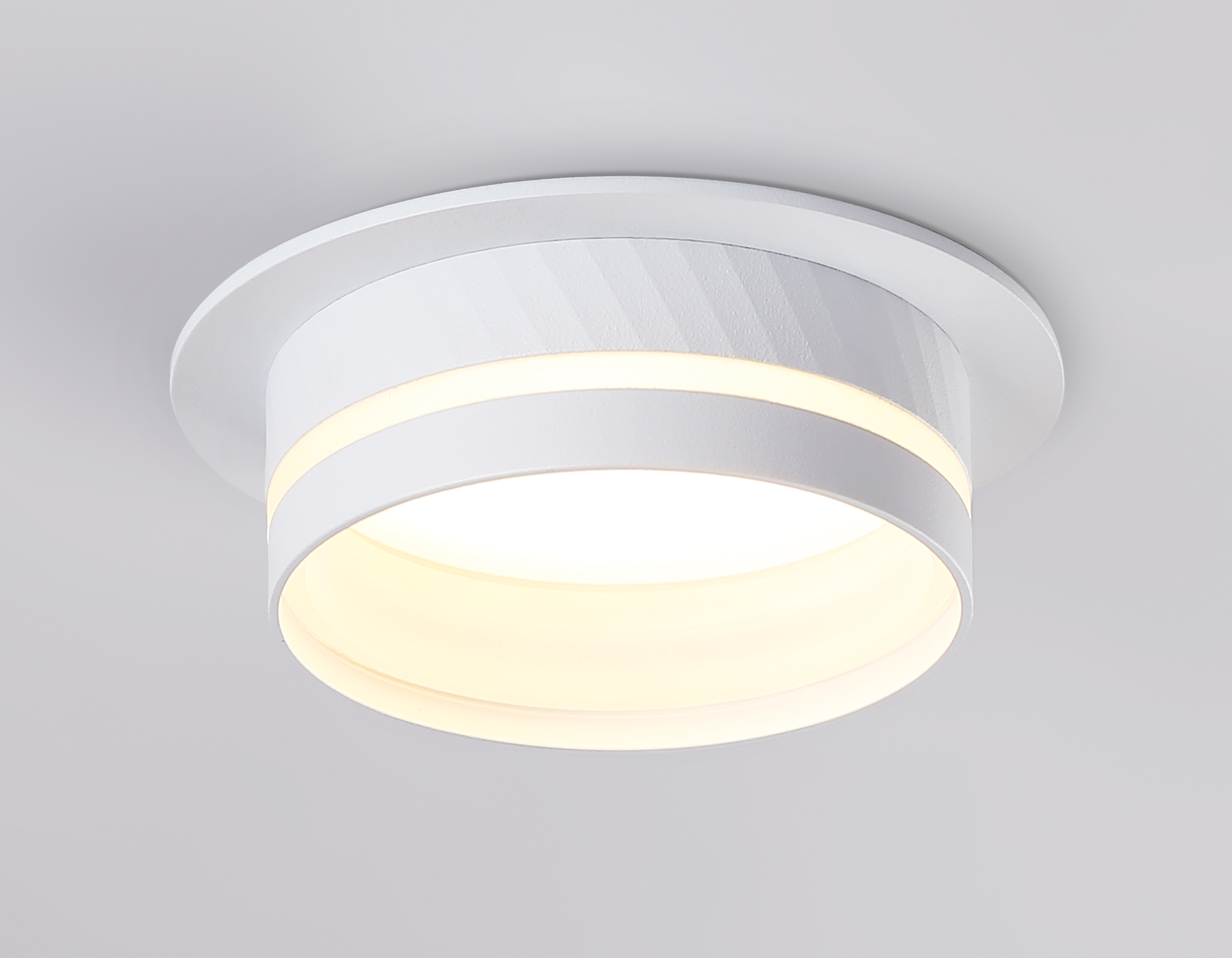 Точечный встраиваемый светильник Ambrella light GX53 ACRYLIC TECH TN5218, цвет белый;матовый - фото 3