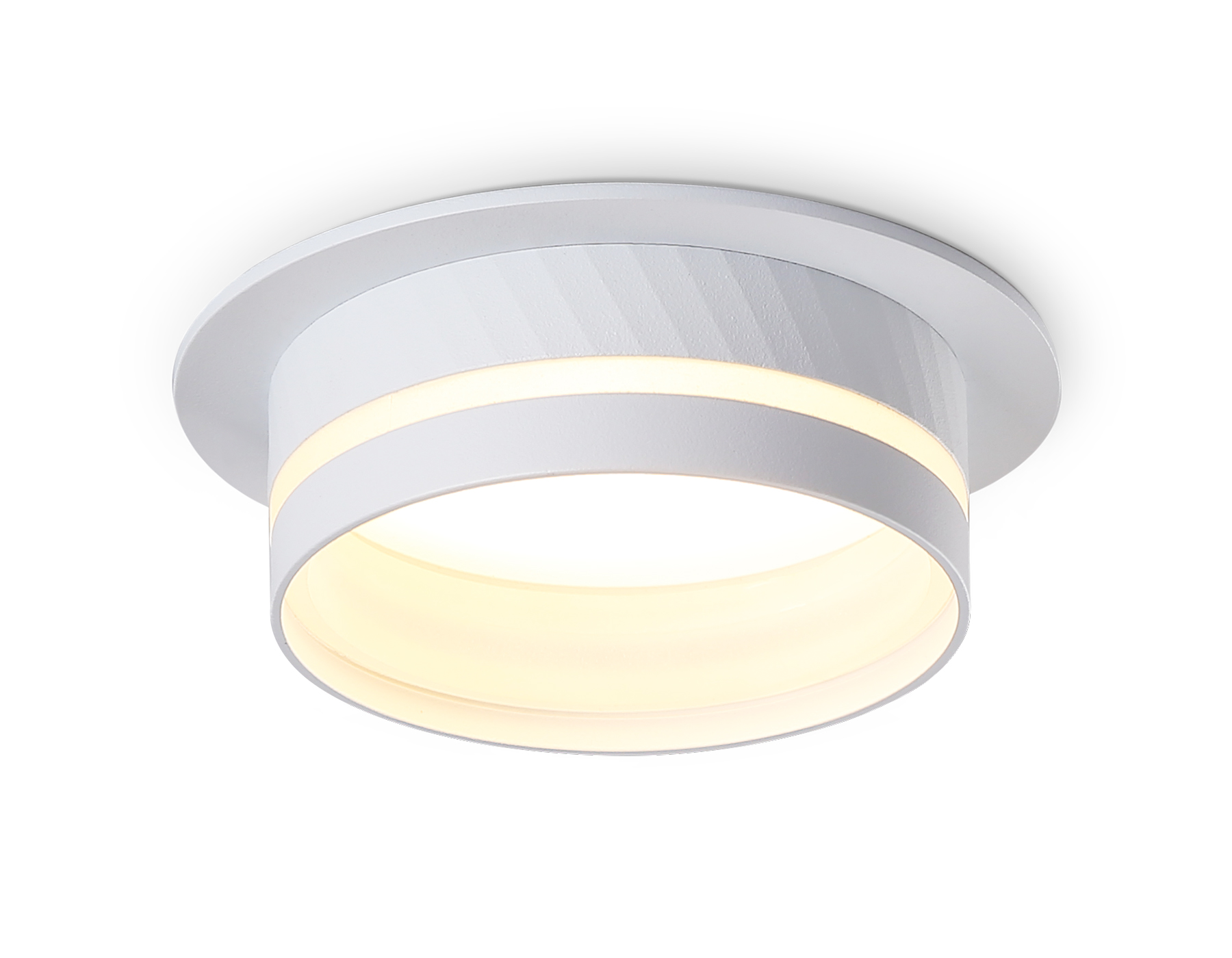 Точечный встраиваемый светильник Ambrella light GX53 ACRYLIC TECH TN5218, цвет белый;матовый - фото 1