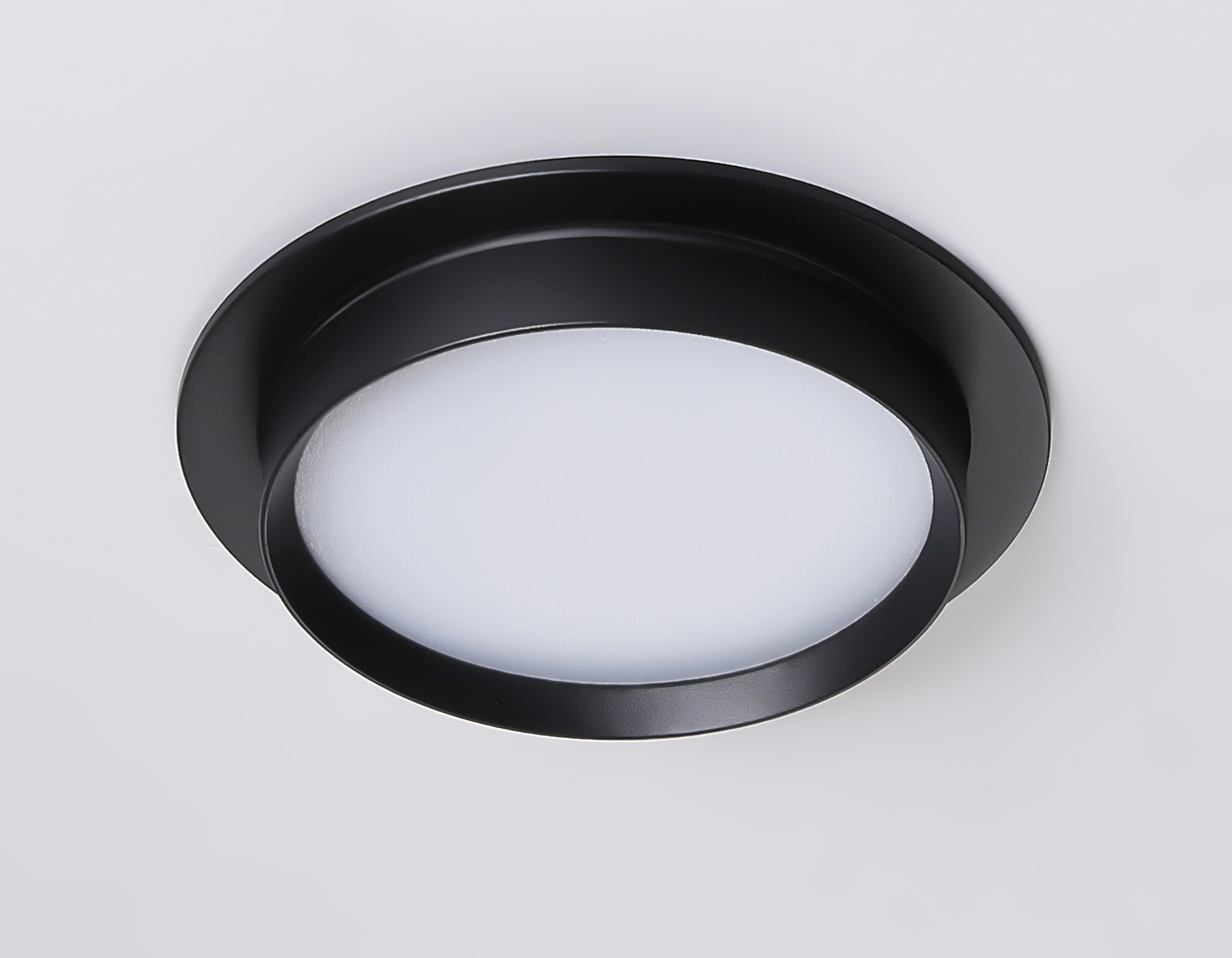 Точечный встраиваемый светильник Ambrella light GX53 ACRYLIC TECH TN5227, цвет чёрный - фото 2
