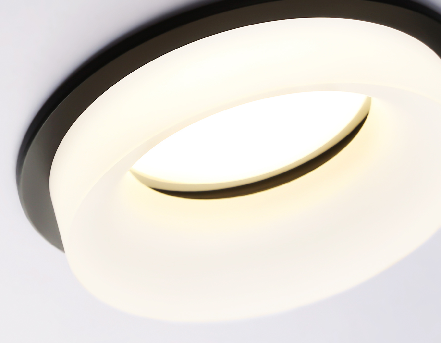 Точечный встраиваемый светильник Ambrella light ACRYLIC FROST TN1303, цвет чёрный;белый;матовый - фото 2