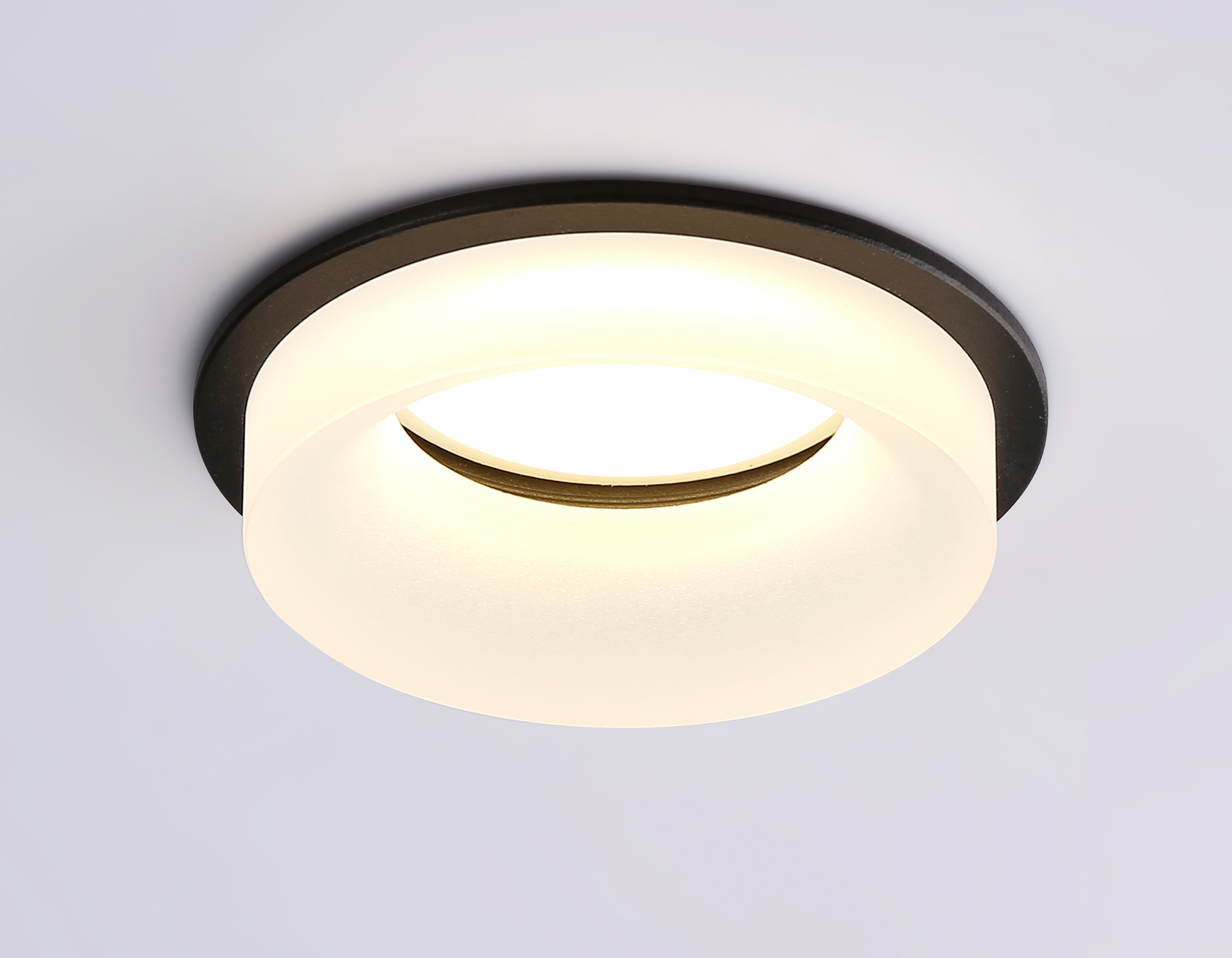 Точечный встраиваемый светильник Ambrella light ACRYLIC FROST TN1303, цвет чёрный;белый;матовый - фото 3
