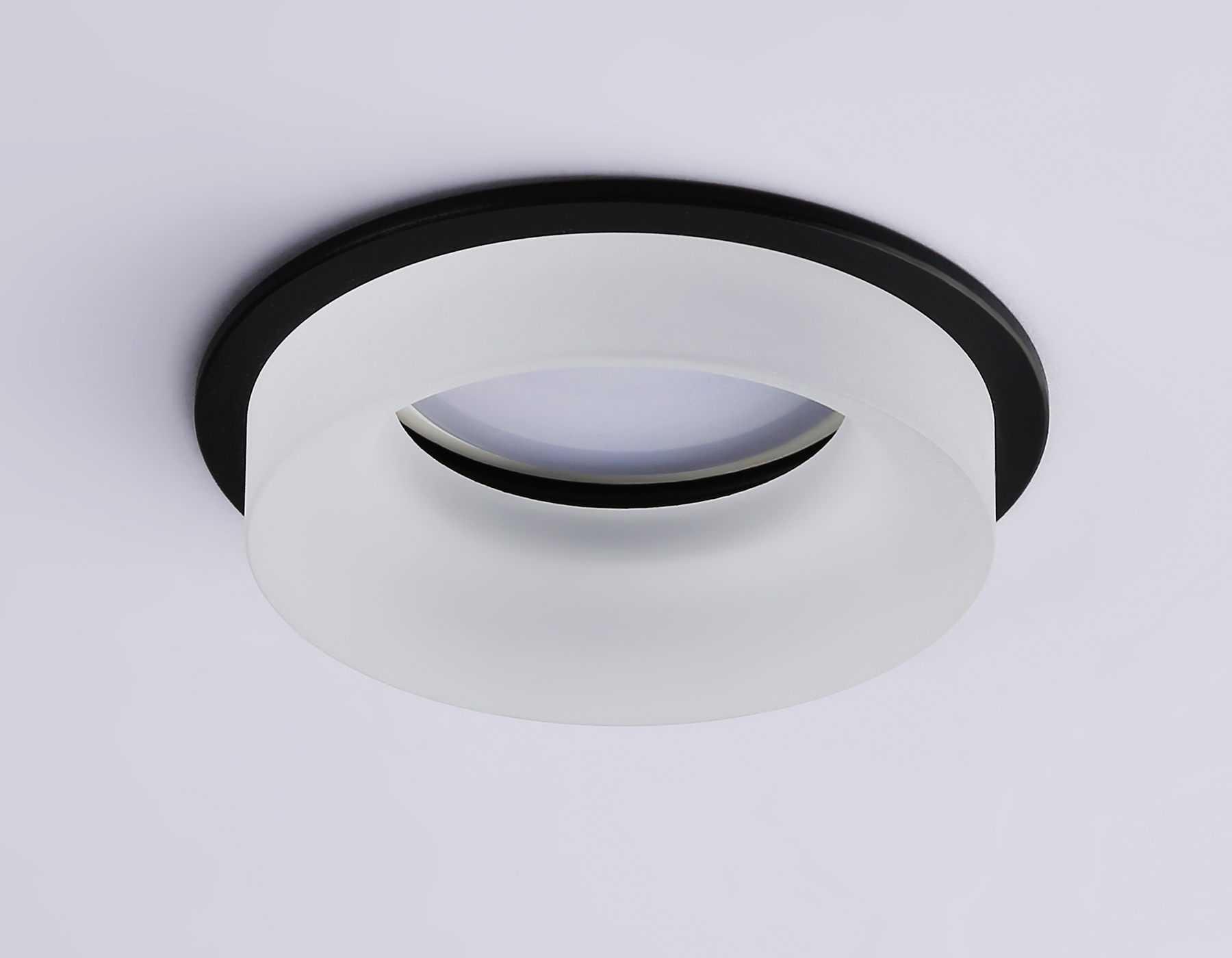 Точечный встраиваемый светильник Ambrella light ACRYLIC FROST TN1303, цвет чёрный;белый;матовый - фото 4