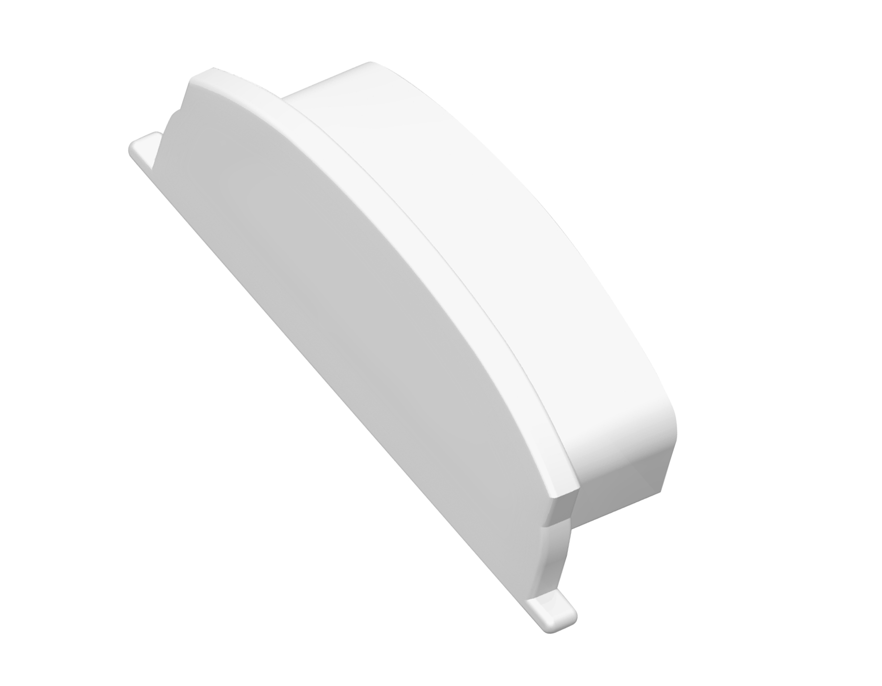 Комплект заглушек (4шт) для профиля Ambrella light ALUM PROFILE GP8180, цвет белый - фото 2