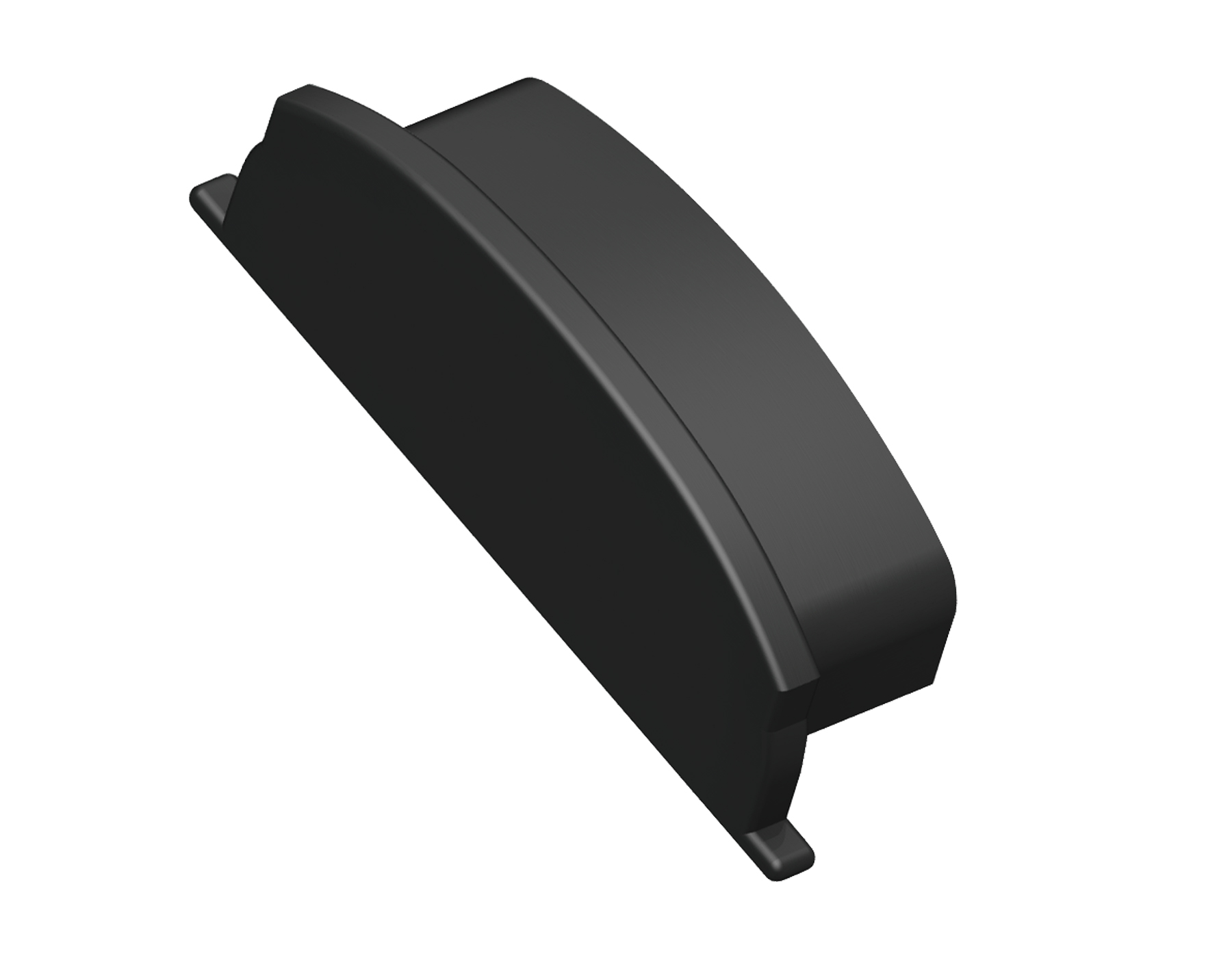 Комплект заглушек (4шт) для профиля Ambrella light ALUM PROFILE GP8210, цвет чёрный - фото 2