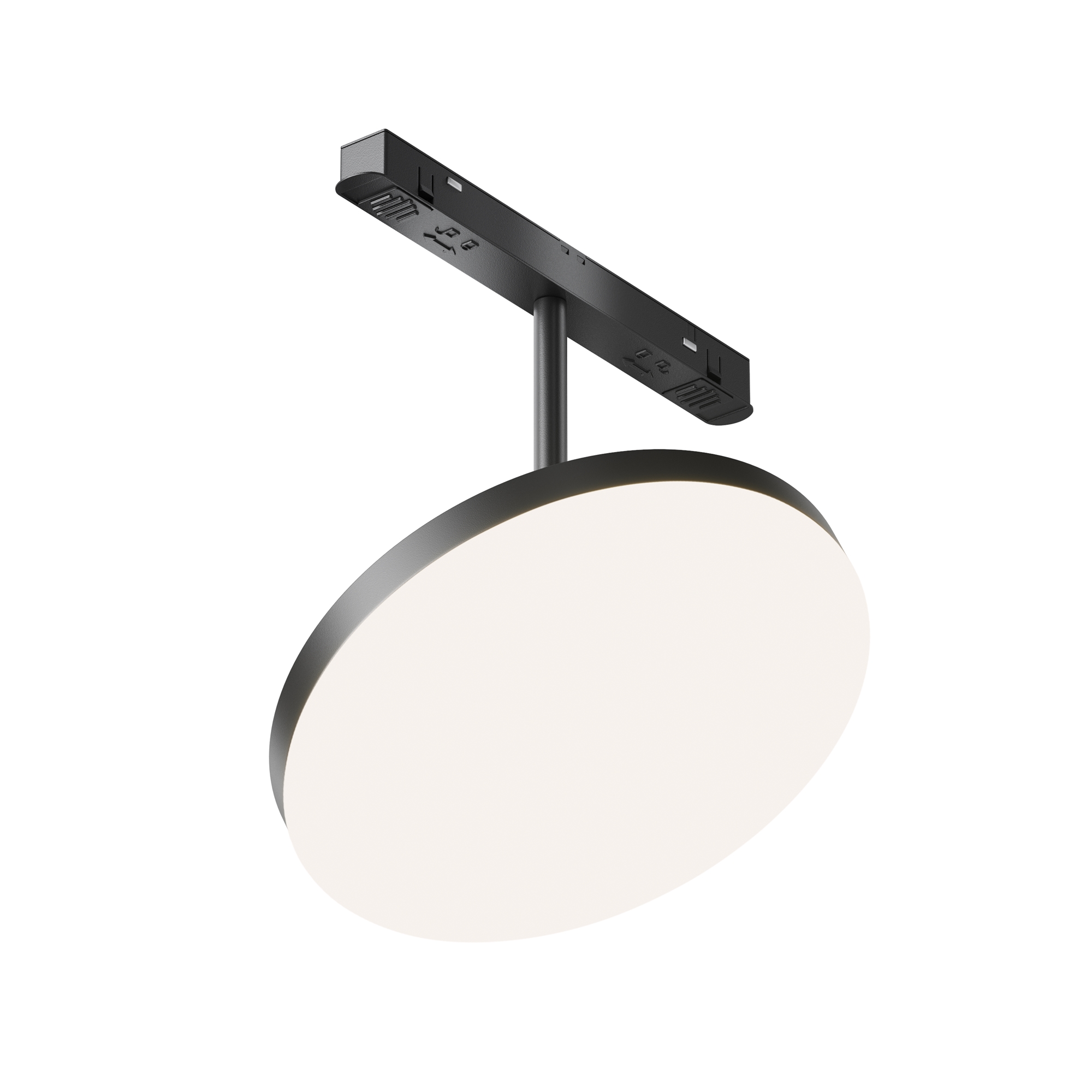 Магнитный трековый светильник Maytoni PLATO TR131-2-15W4K-B, цвет чёрный