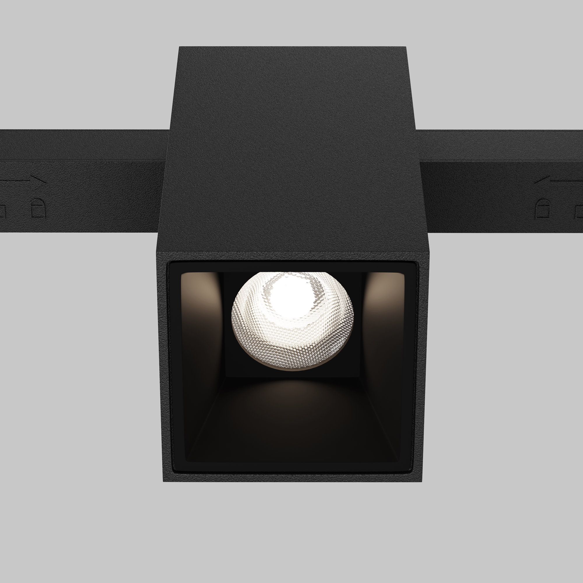 Магнитный трековый светильник Maytoni ALFA TR121-2-7W4K-B, цвет чёрный - фото 2