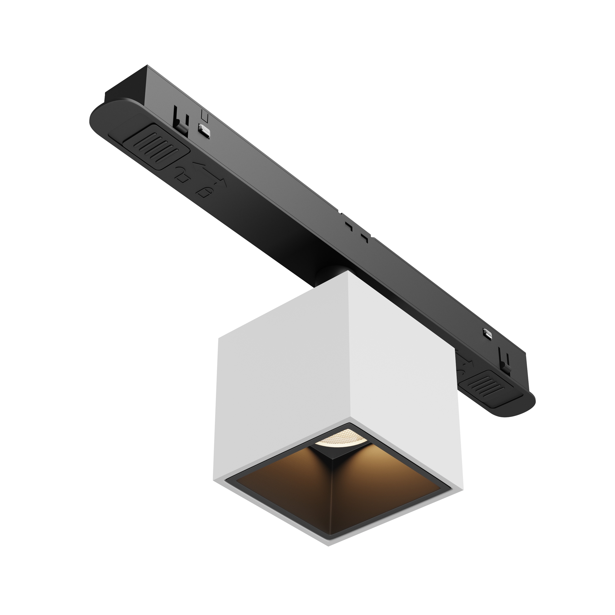 Магнитный трековый светильник Maytoni ALFA S TR133-2-7W3K-W, цвет белый - фото 1