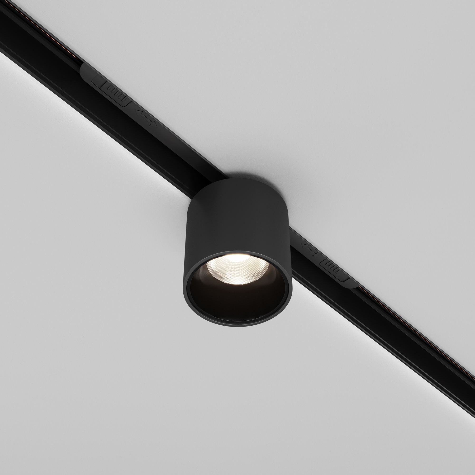 Магнитный трековый светильник Maytoni ALFA S TR132-2-7W4K-B, цвет чёрный - фото 4