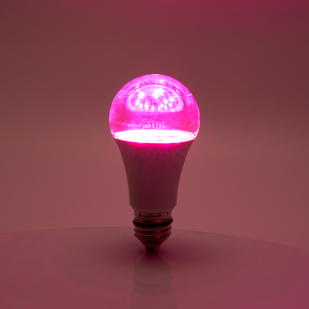 Светодиодная лампа для растений Feron А60 10W E27 38275, цвет прозрачный - фото 3
