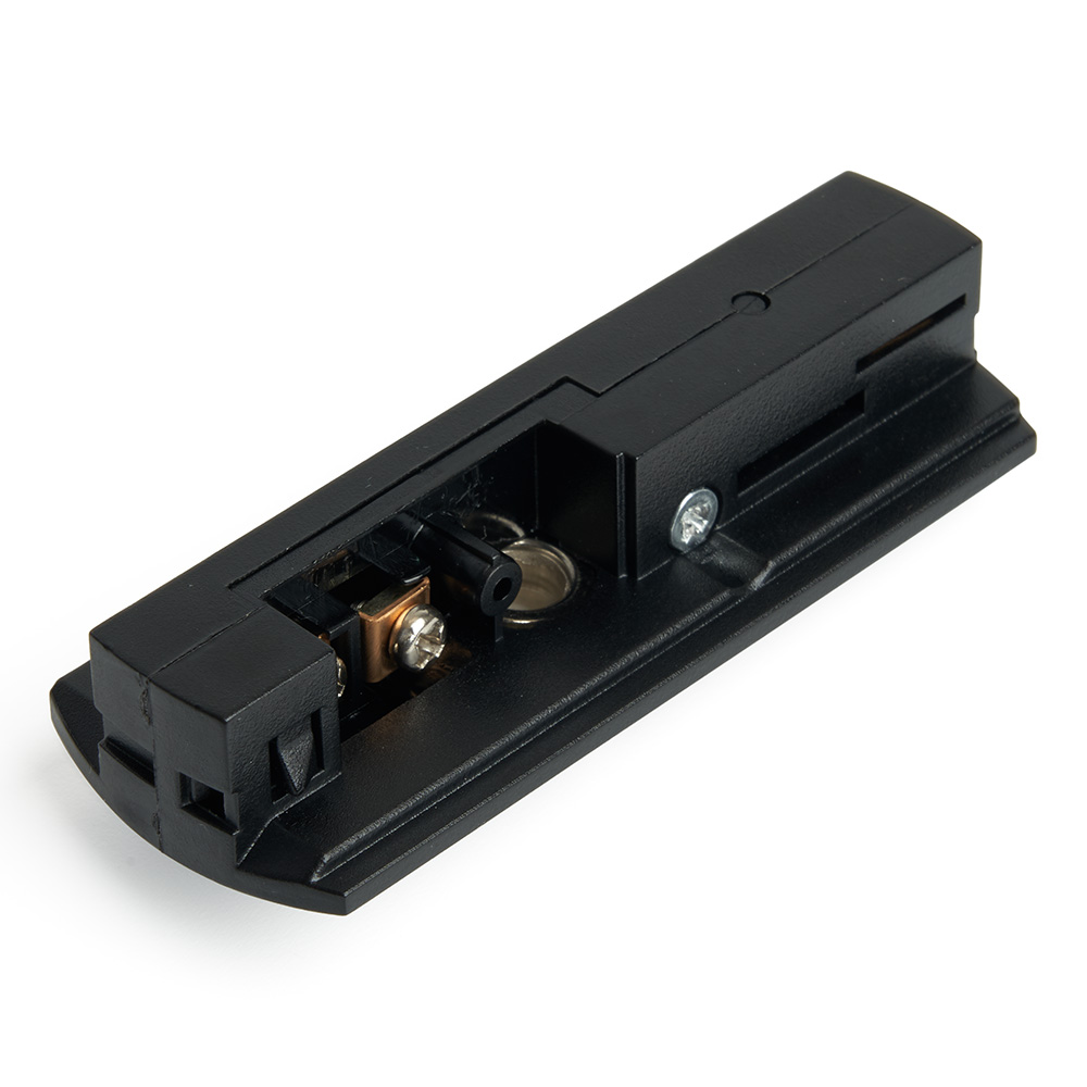 Коннектор для трековой системы Feron 48559, цвет чёрный - фото 3