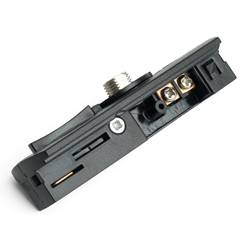 Коннектор для трековой системы Feron 48559, цвет чёрный - фото 4
