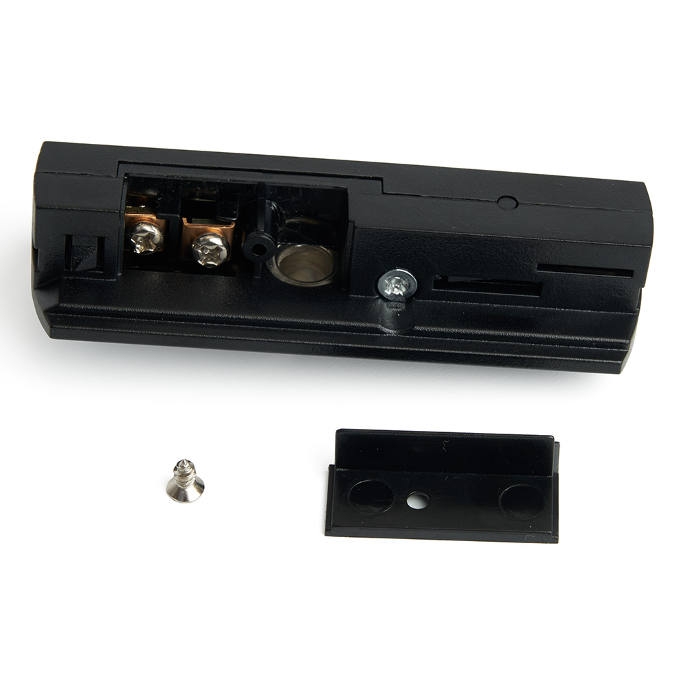 Коннектор для трековой системы Feron 48559, цвет чёрный - фото 5