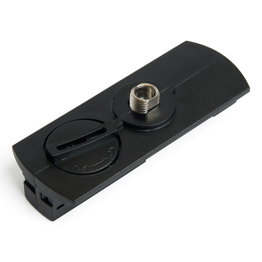 Коннектор для трековой системы Feron 48559, цвет чёрный