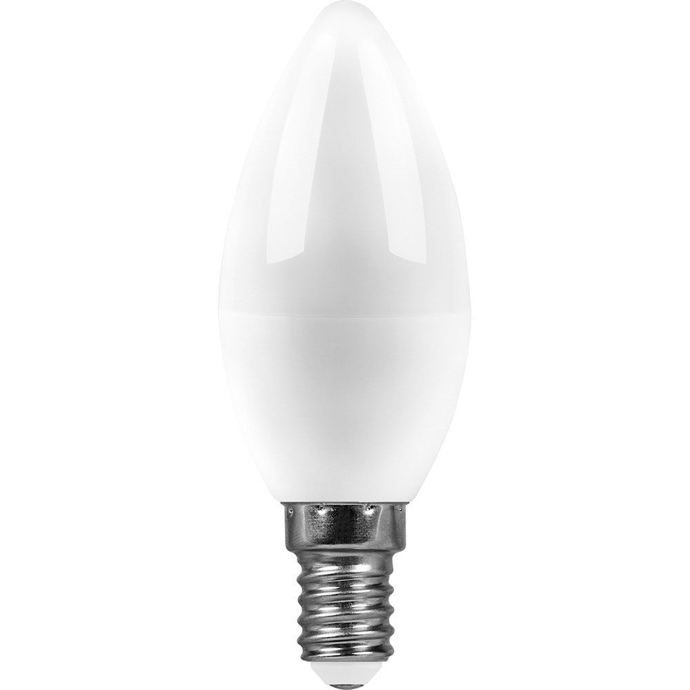 Светодиодная лампа Saffit Свеча 13W 1070lm 6400K E14 55172, цвет белый;матовый - фото 2