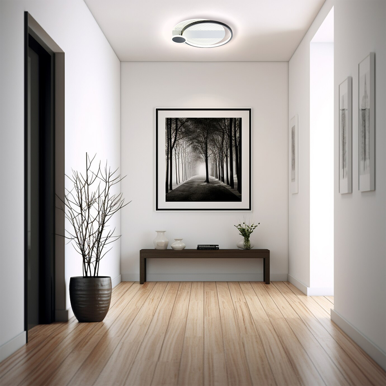 Потолочная люстра Escada CONCEPT 10226/3LED ROUND, цвет белый;прозрачный 10226/3LED ROUND - фото 6