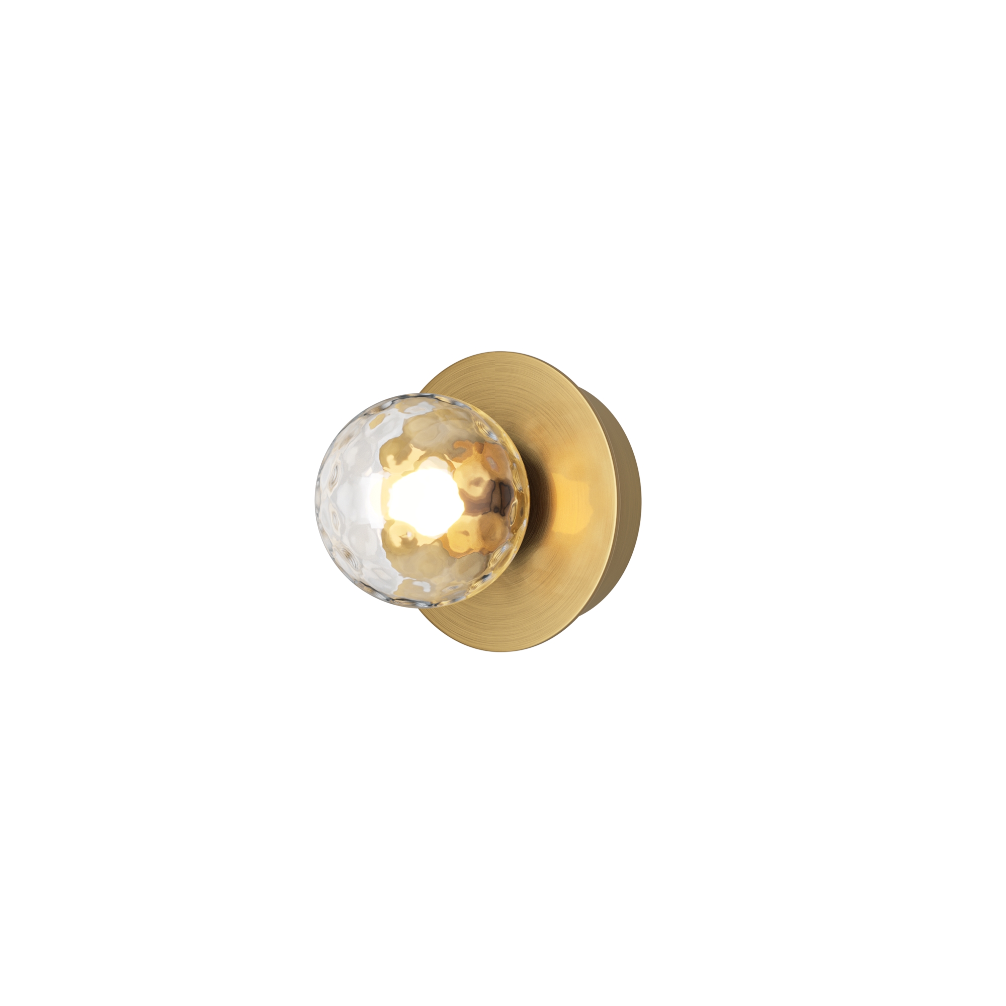 Настенный светильник Maytoni AMBRE MOD331WL-L3BS3K, цвет янтарный - фото 1